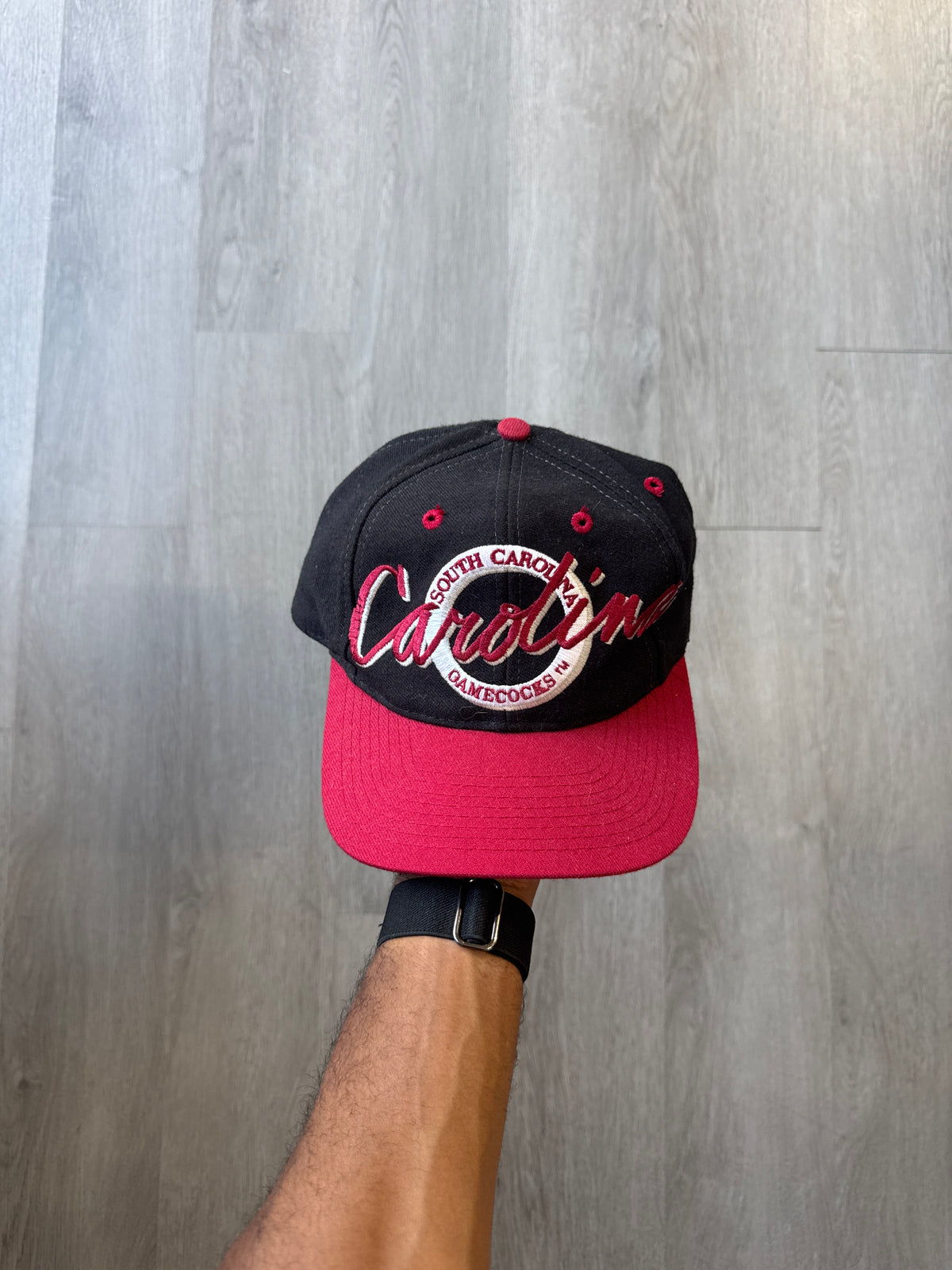 Vintage University Of South Carolina Gamecocks Snapback Hat