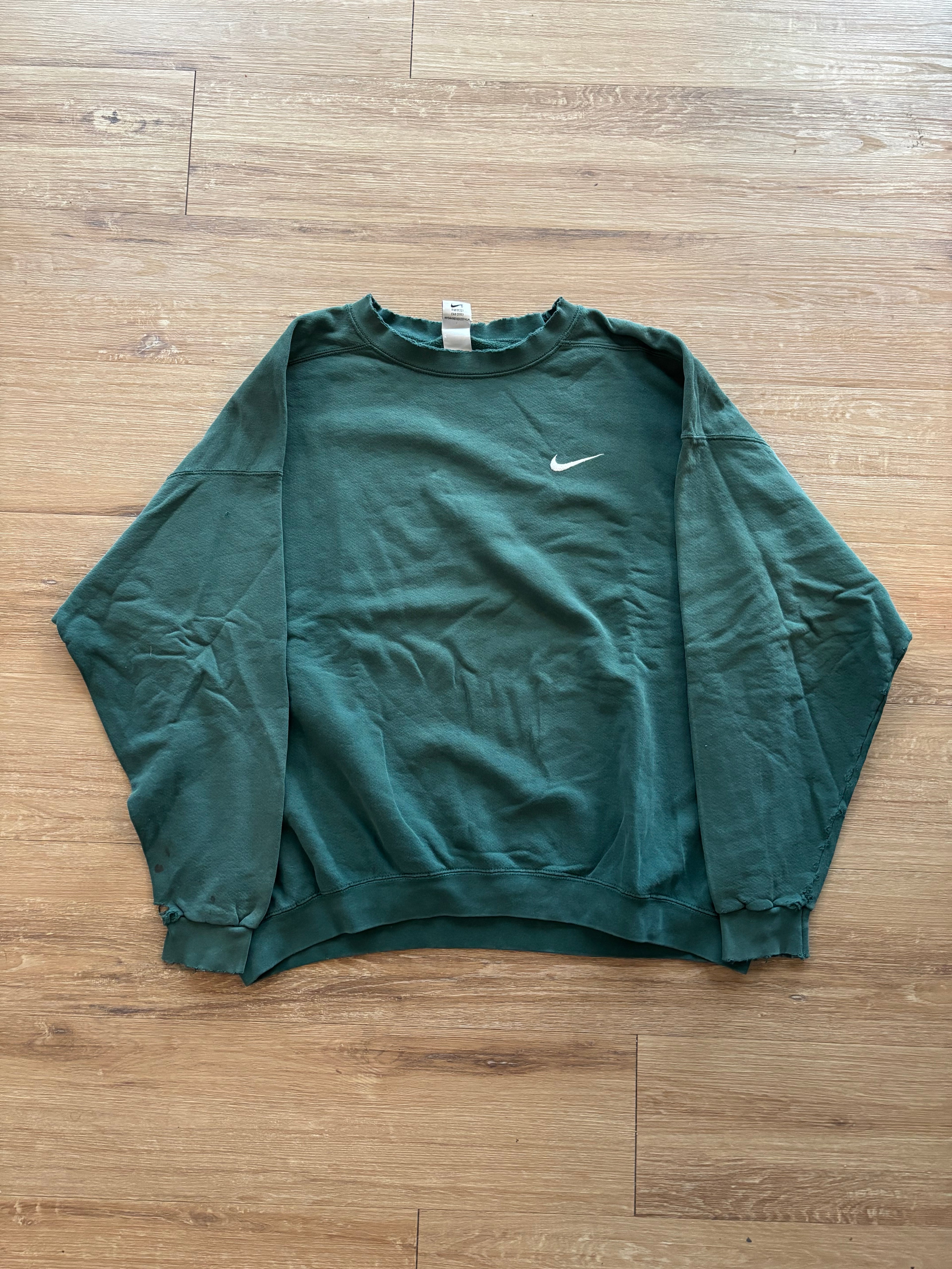 Vintage Green Nike Sweatshirt