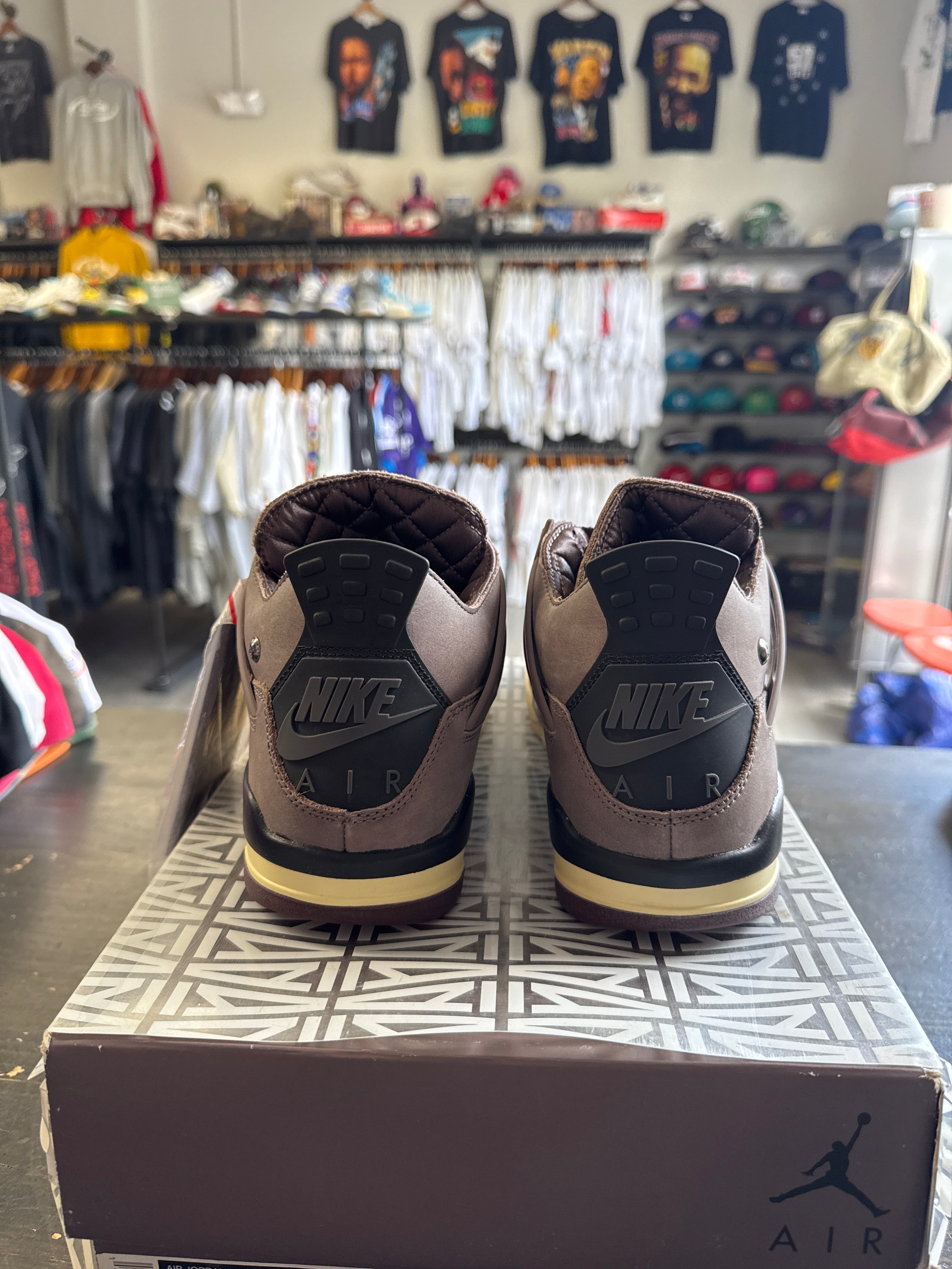 Pre-owned Jordan Retro 4 A Ma Maniere Violet Ore