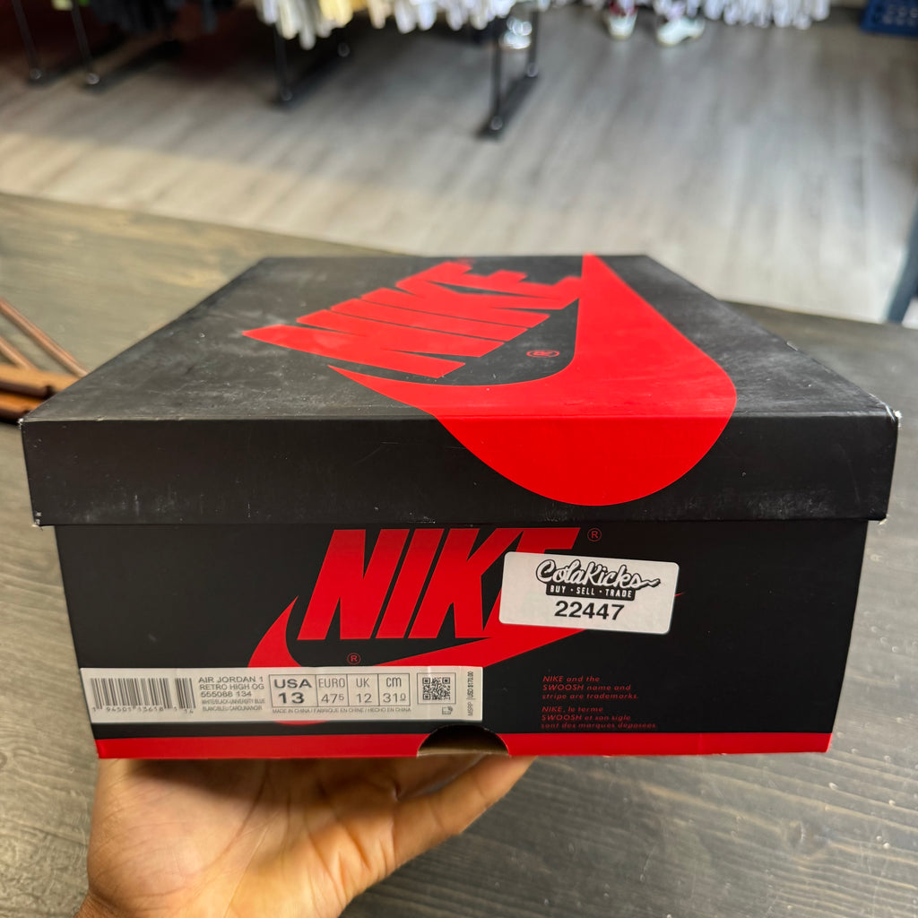Pre-owned Jordan Retro 1 University Blue
