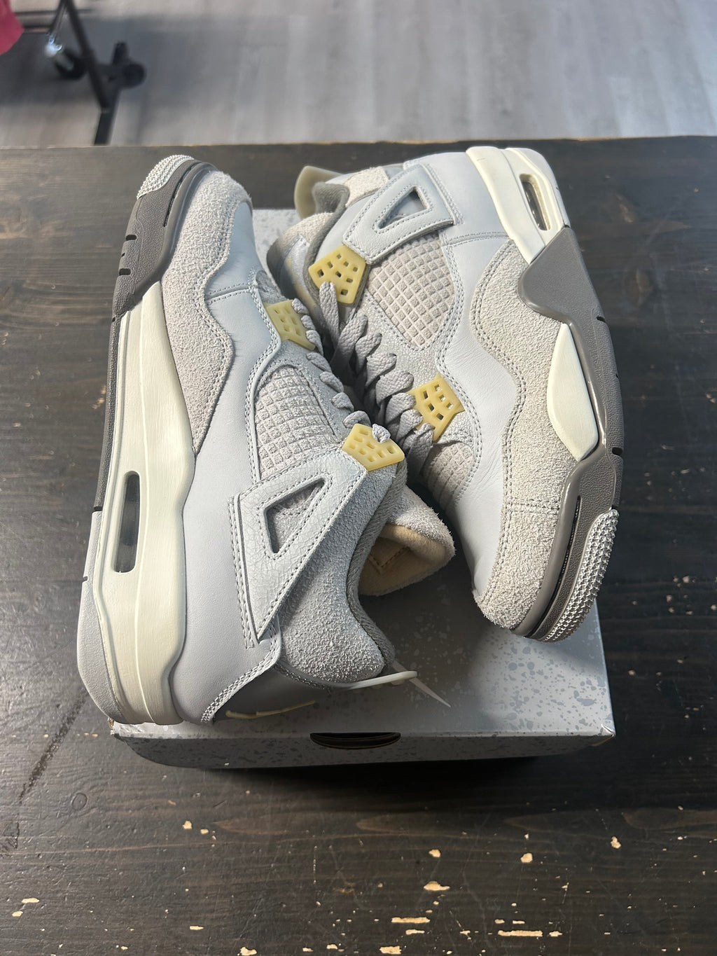 Pre-Owned Air Jordan 4 Retro SE 'Craft' in Photon Dust