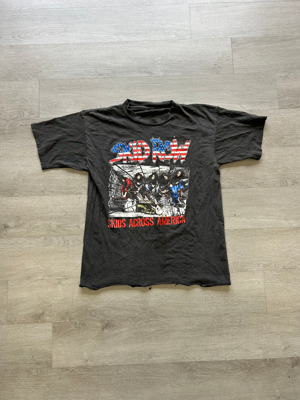 Vintage Skid Row Skids Across America World Tour Tee
