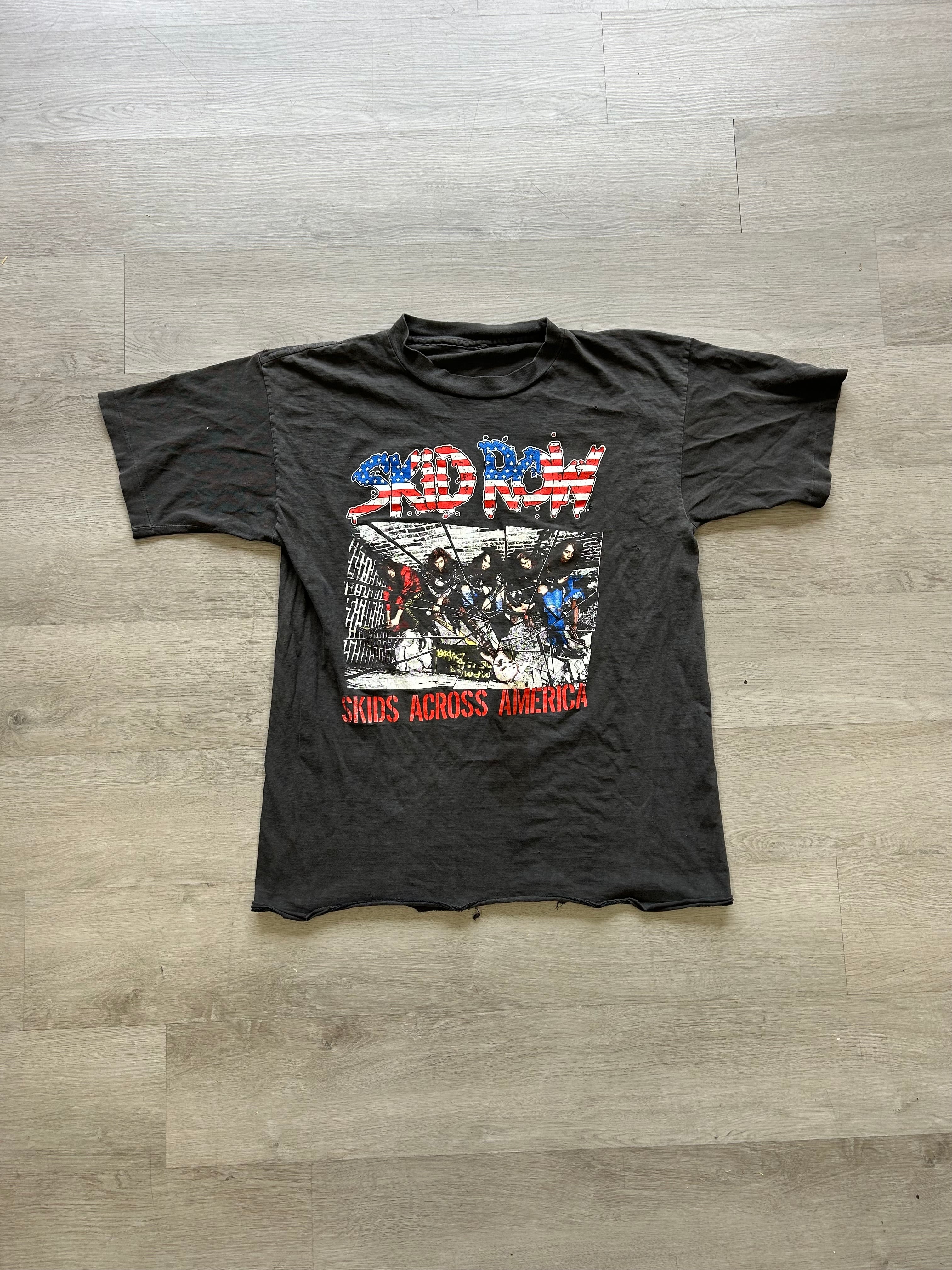 Vintage Skid Row Skids Across America World Tour Tee