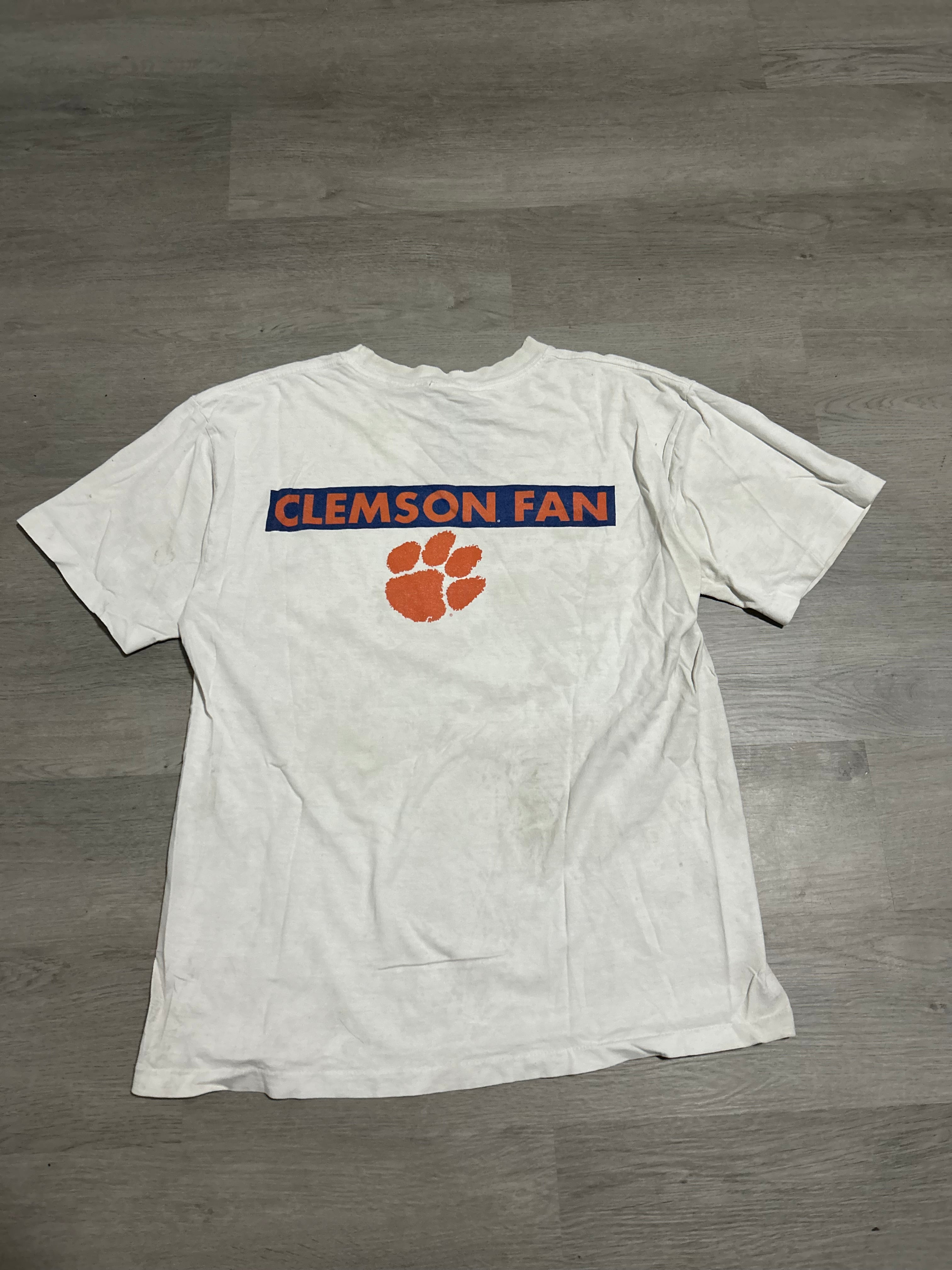 Vintage Clemson Football Fan Tee