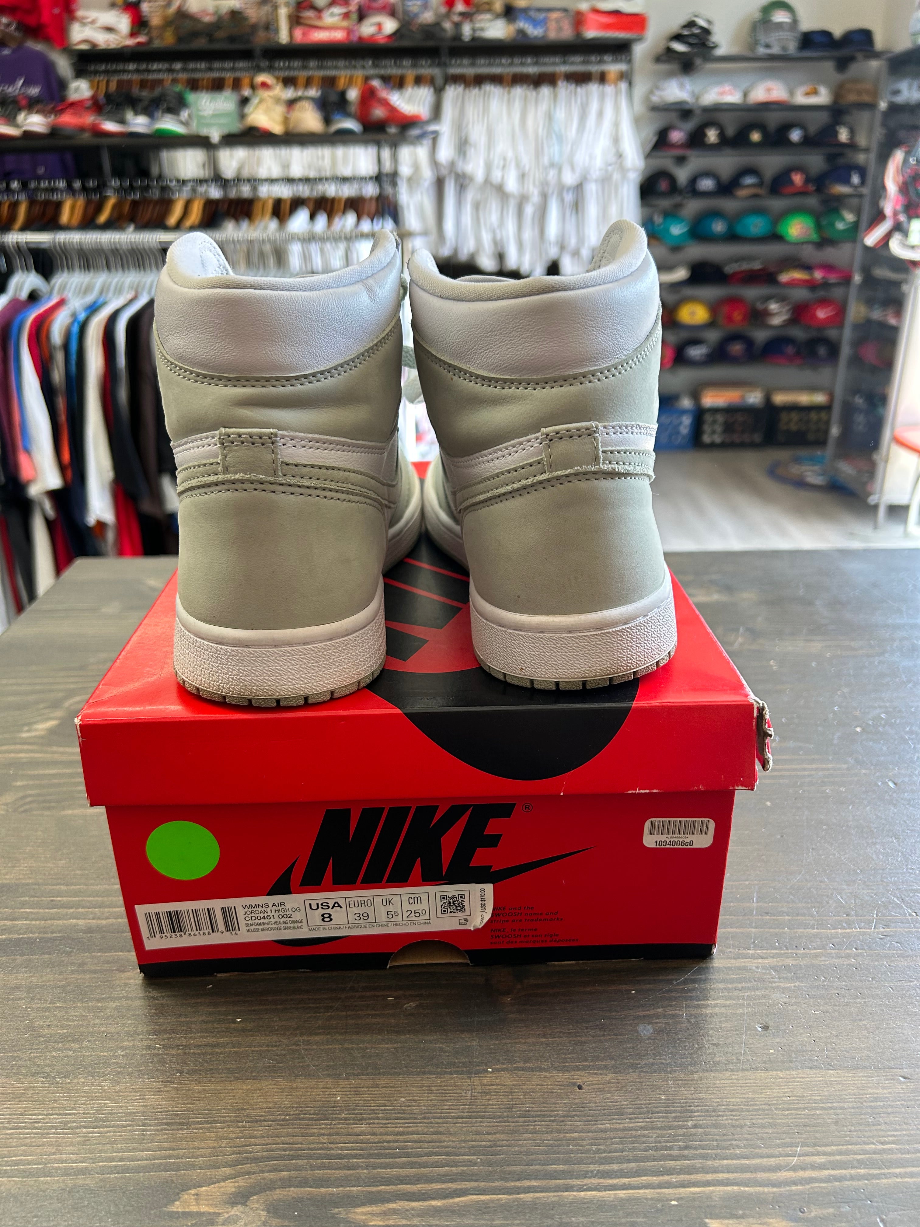 Pre-Owned Jordan 1 Retro High OG Seafoam (Woman’s)