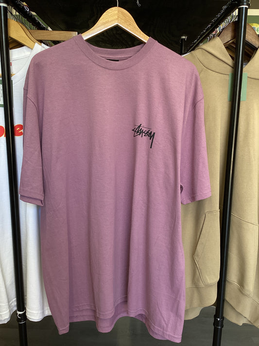 Stussy Lion Purple Tee