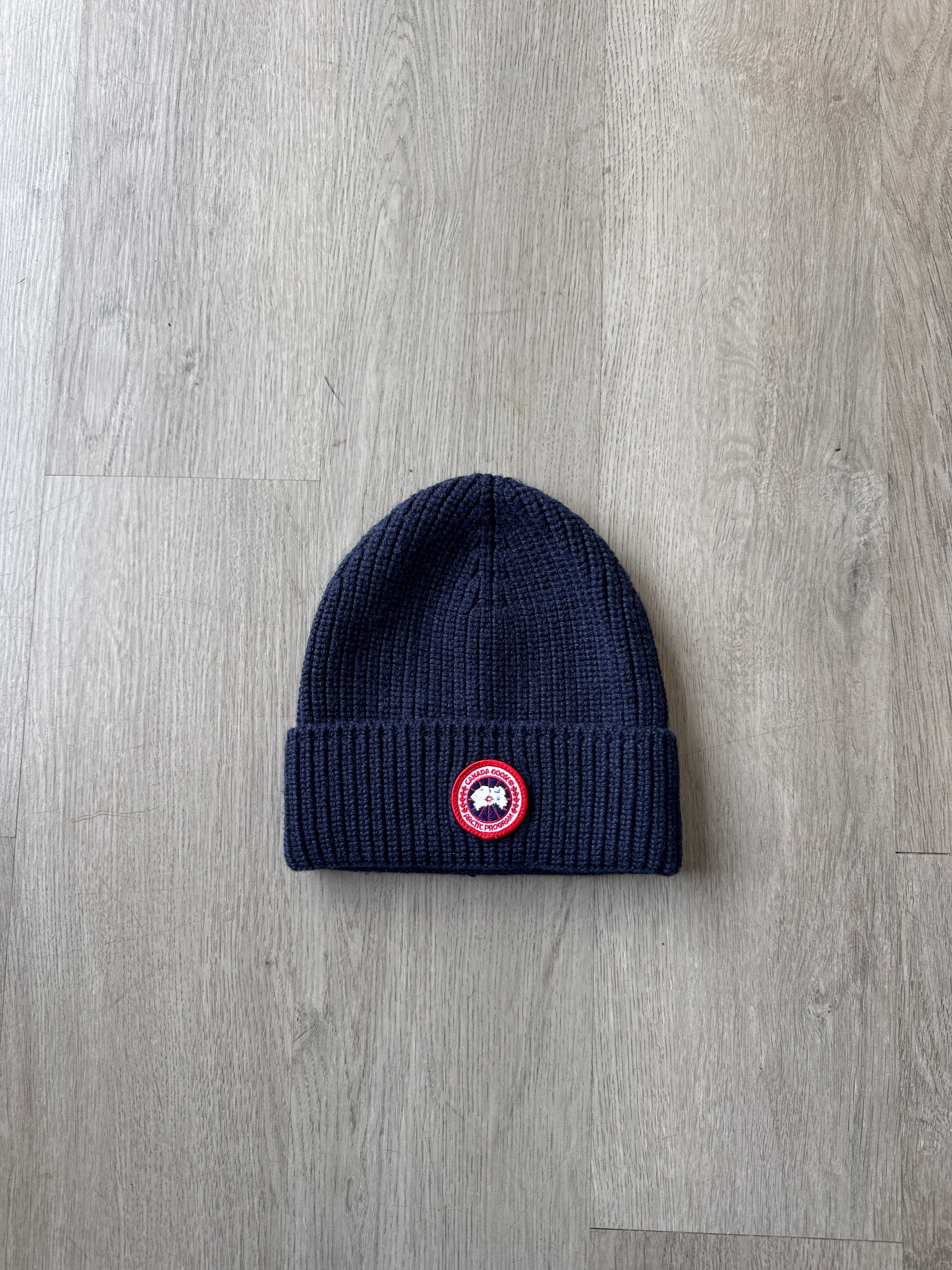 Canada Goose Rub Toque Atlantic Navy Beanie