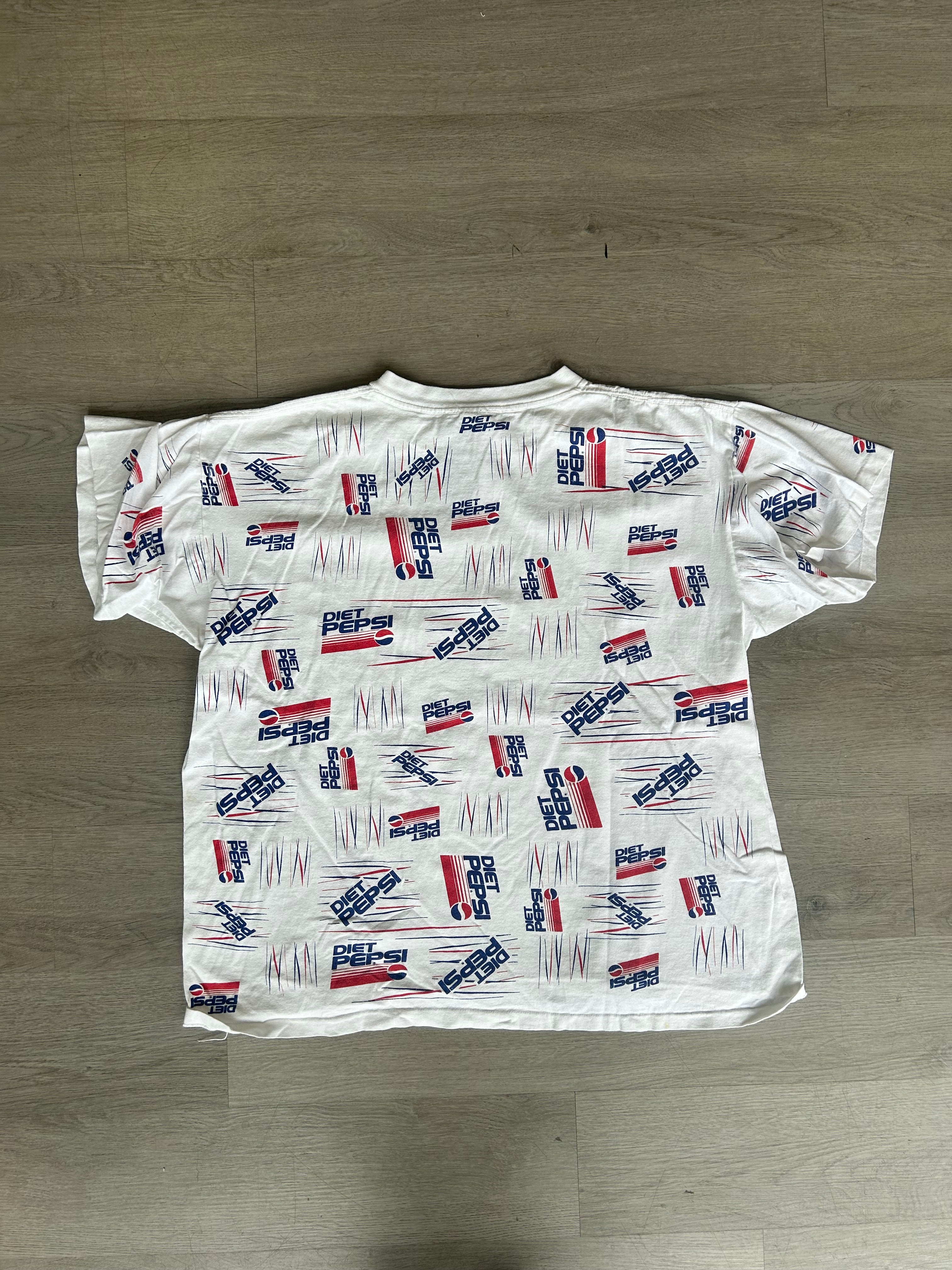 Vintage Diet Pepsi Promo All Over Print Tee