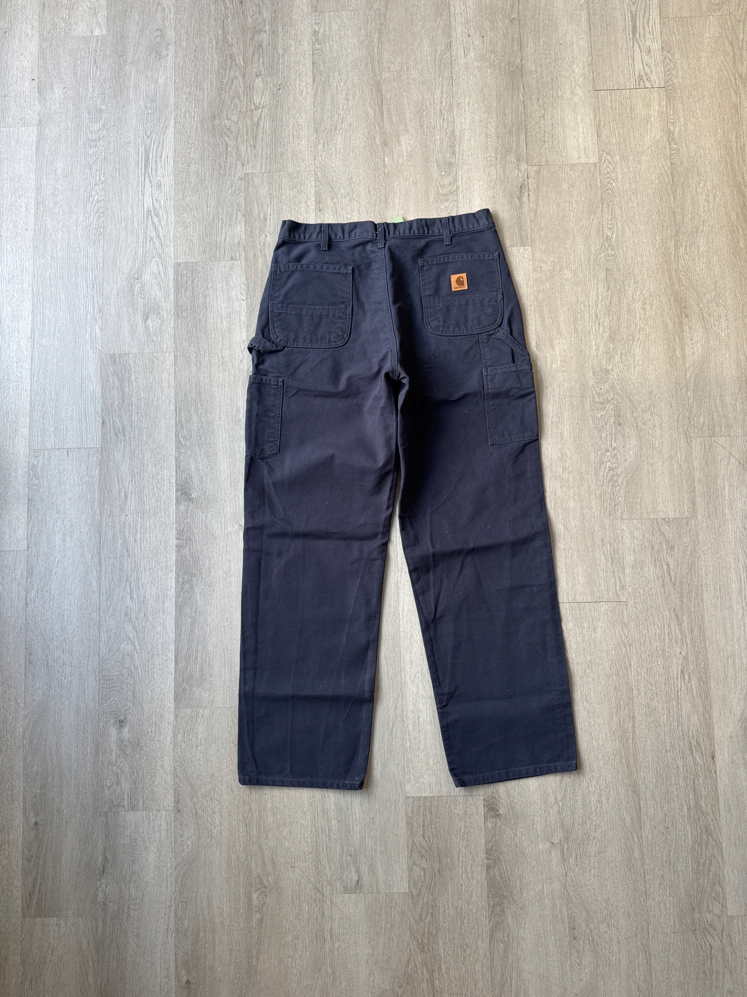 Vintage Carhartt Navy Original Dungaree Fit Pants
