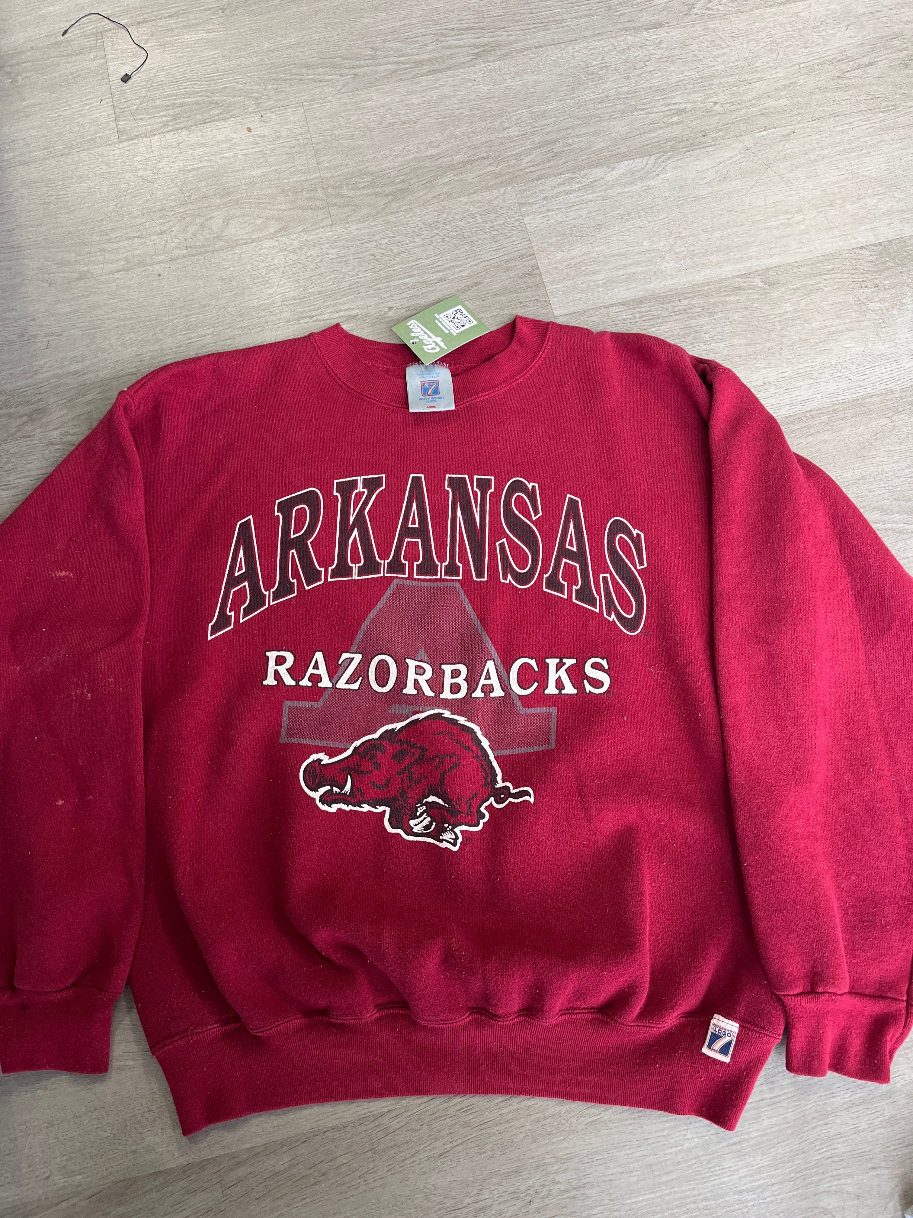 Vintage 90’s Arkansas Razorbacks Sweatshirt