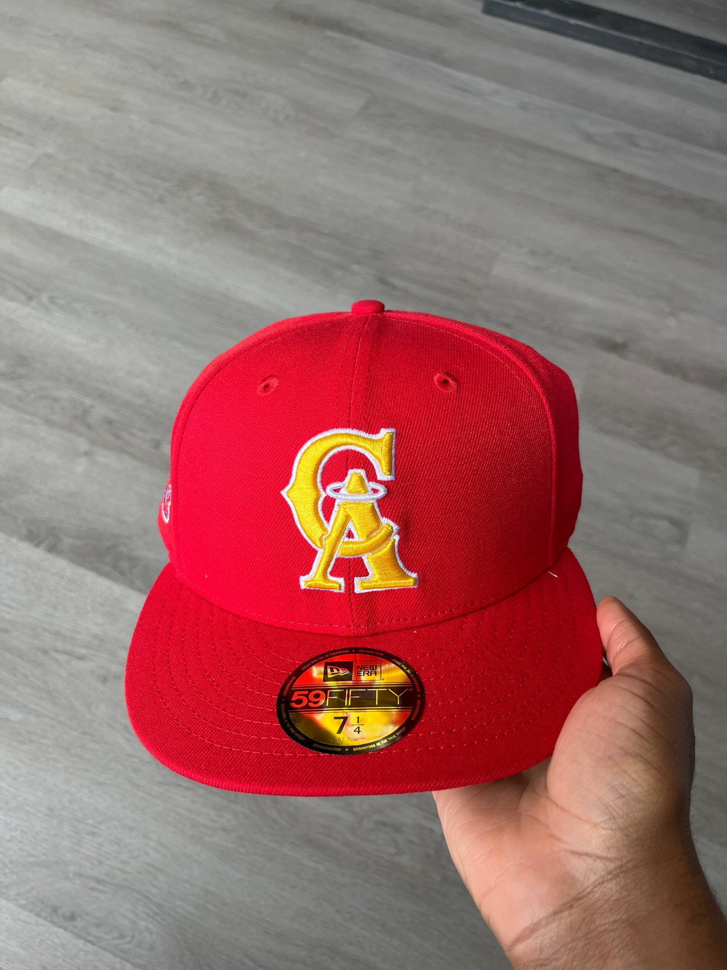 California Angels 35th Anniversary Fitted Hat M