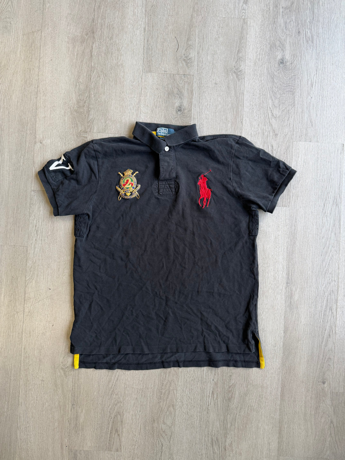 Polo Ralph Lauren Black Big Pony Shirt