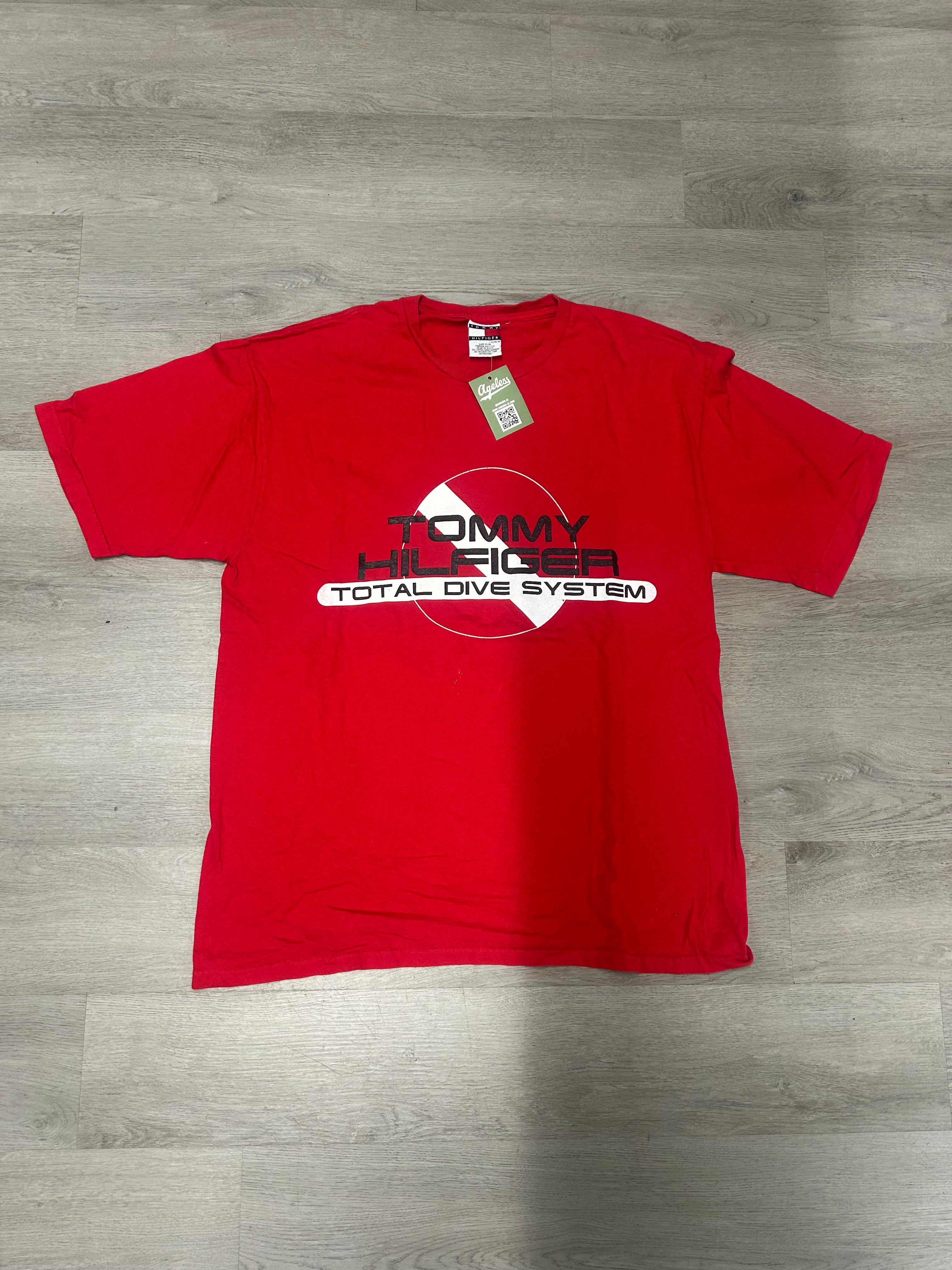Vintage Tommy Hilfiger Total Dive System Tee