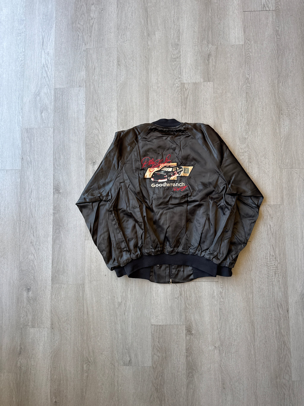 Vintage Nascar Goodwrench Racing Dale Earnhardt Satin Jacket