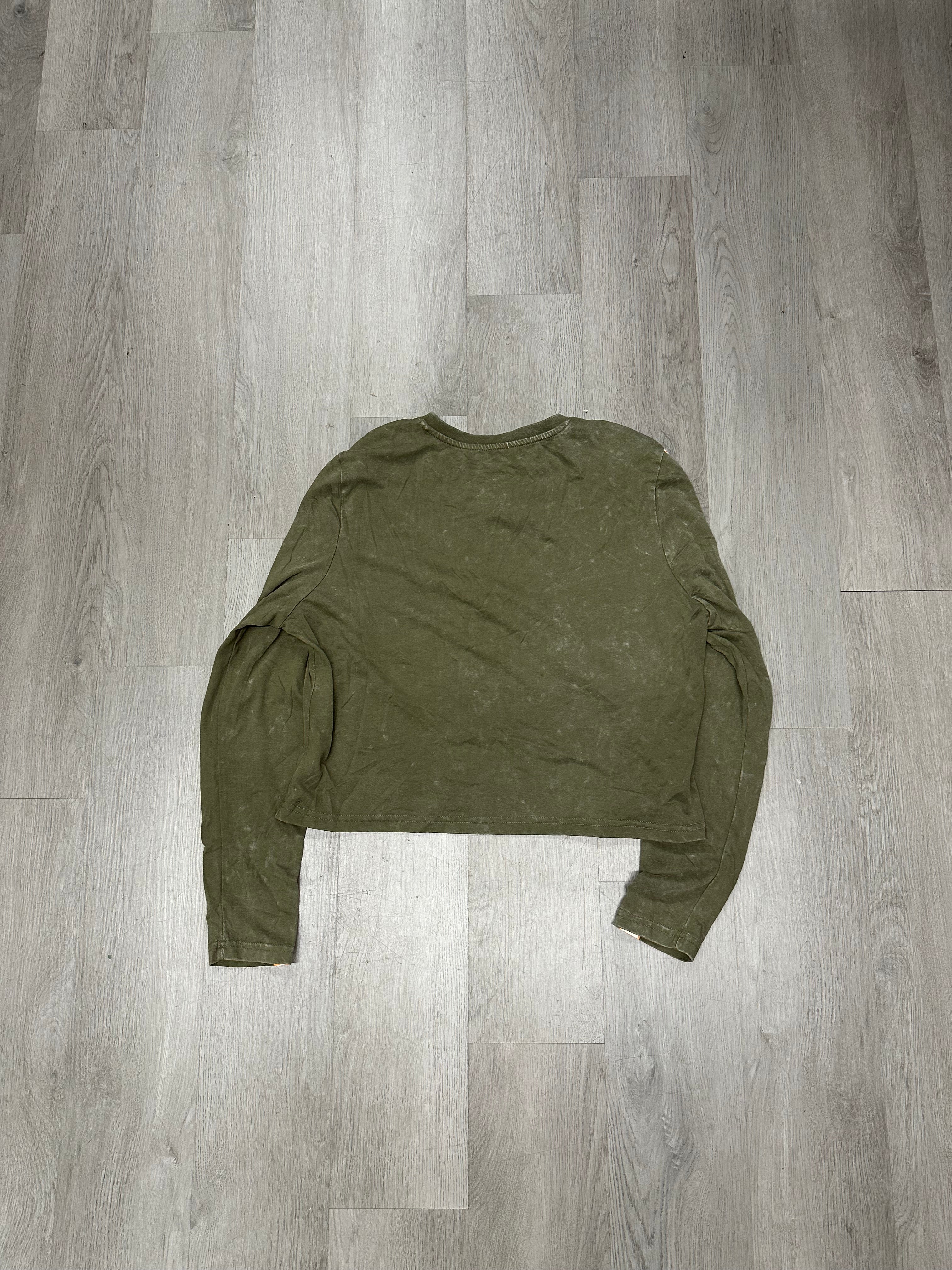 Women’s Von Dutch Washed Laced Up Longsleeve Tee