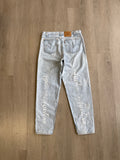 Vintage 1 Of 1 Orange Tab Levi’s Ageless Script Logo Pants