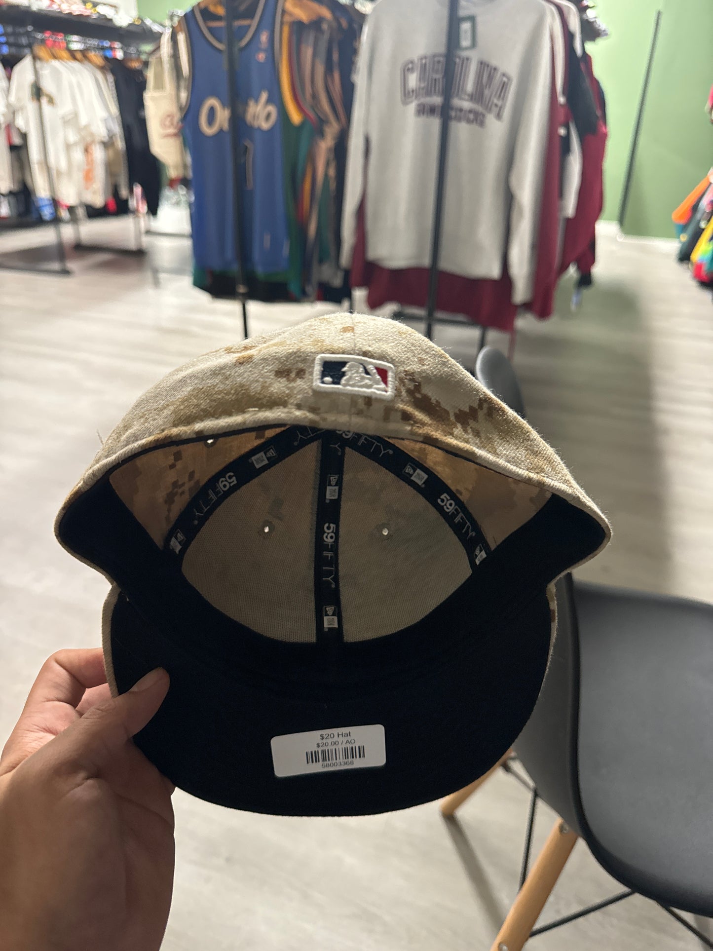 Digi Camo Boston Red Sox Fitted Hat