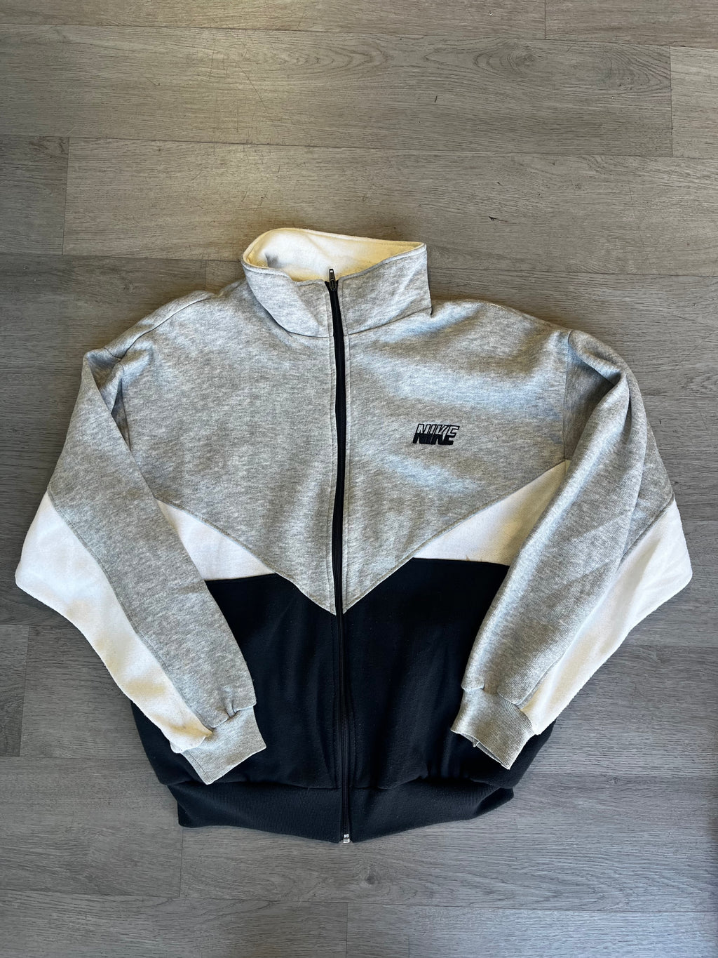 Vintage Nike Full Zip Grey Jacket