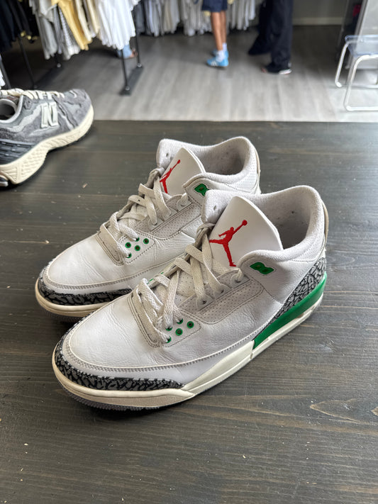Pre-owned Jordan Retro 3 Women’s Lucky Green