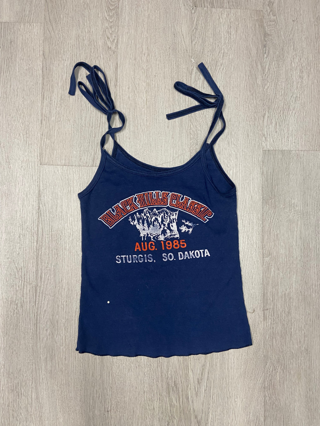Vintage Women’s Harley-Davidson Black Hills Classic Eagle Cropped Camisole