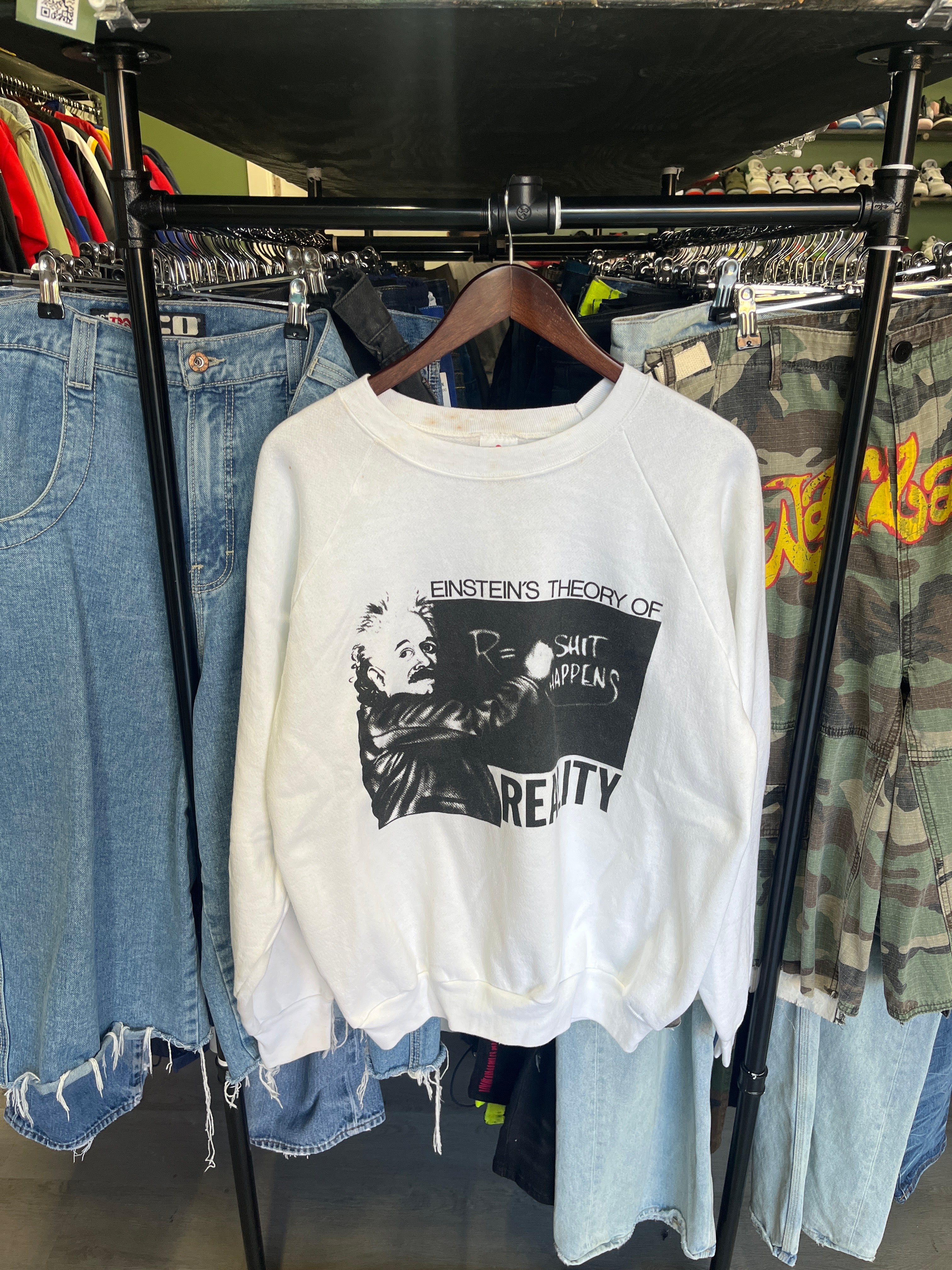 Einstein’s Theory of Reality Sweatshirt