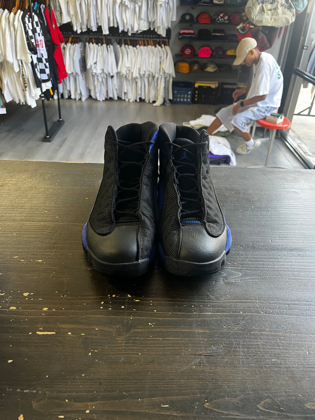 Pre-Owned Jordan 13 Retro Black Hyper Royal