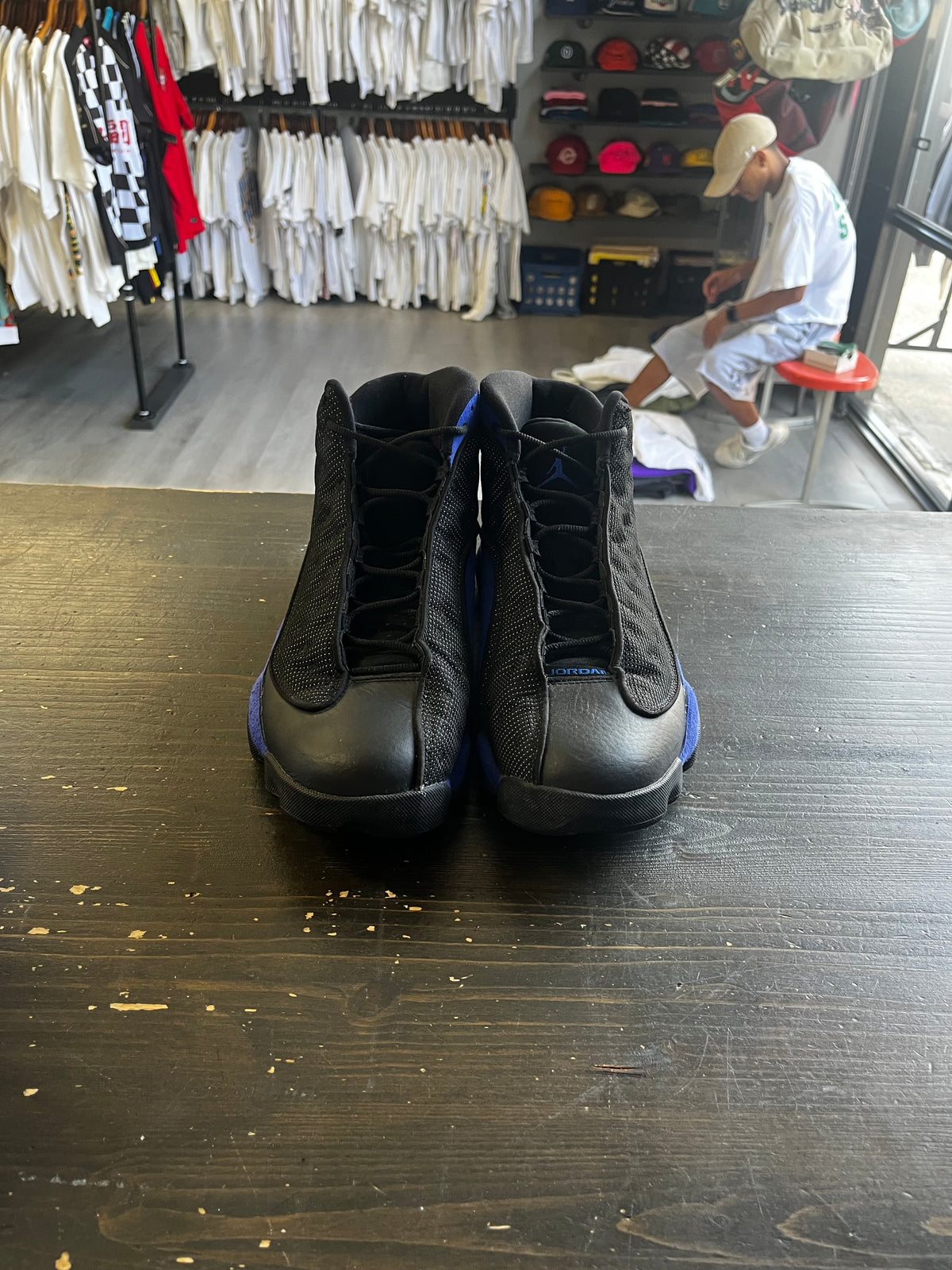 Pre-Owned Jordan 13 Retro Black Hyper Royal