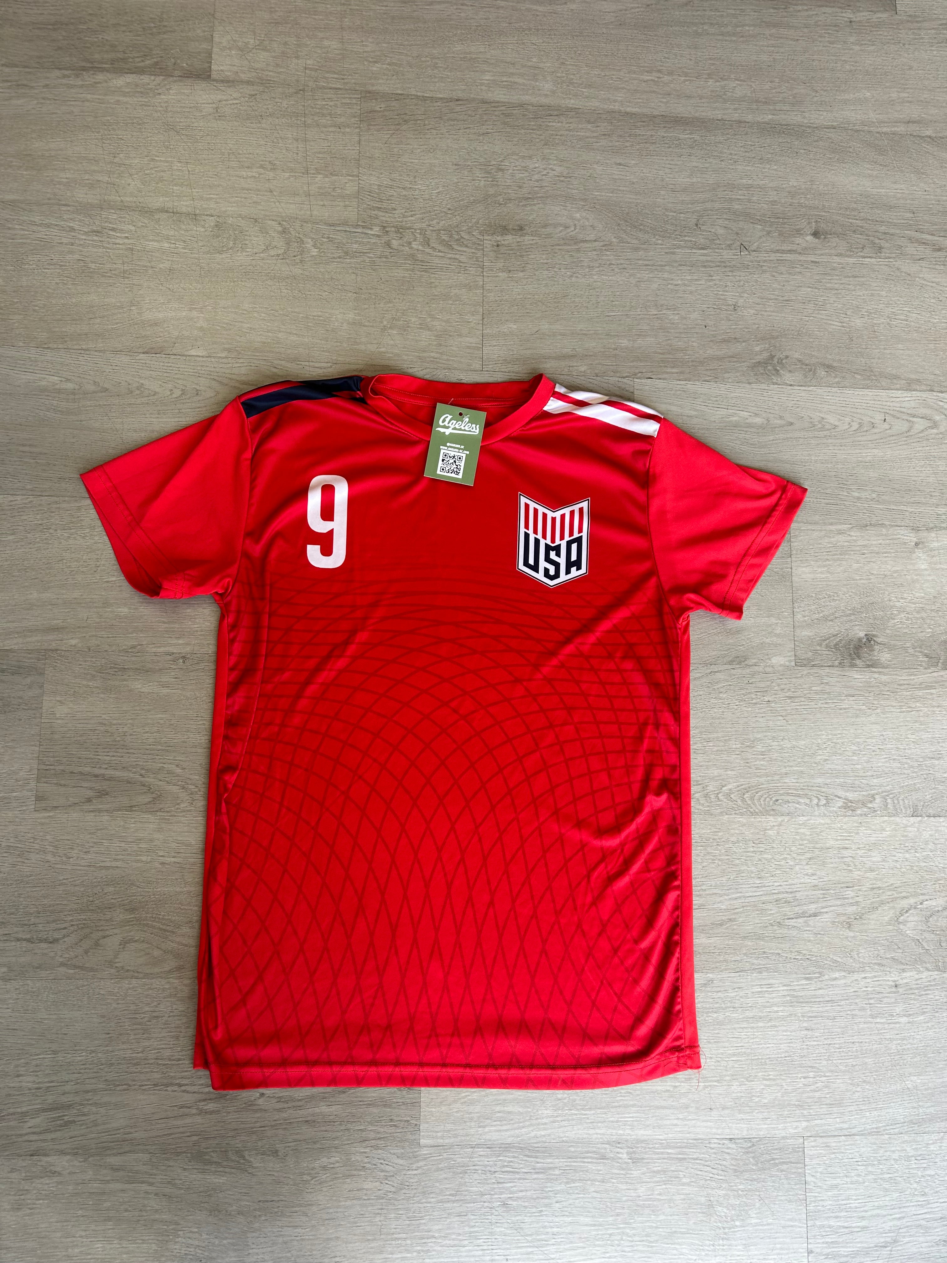 Fast Action USA soccer jersey
