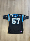 Vintage Champion Carolina Panthers Lamar Latham 57 Jersey