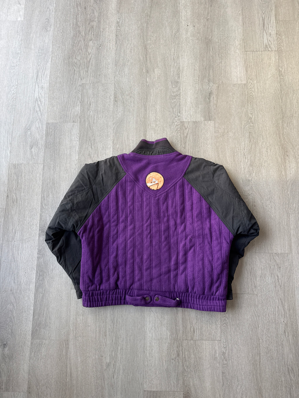 Vintage 1992 Nike Air Jordan Flight Force Basketball 20th Anniversary Respect The Game Jacket