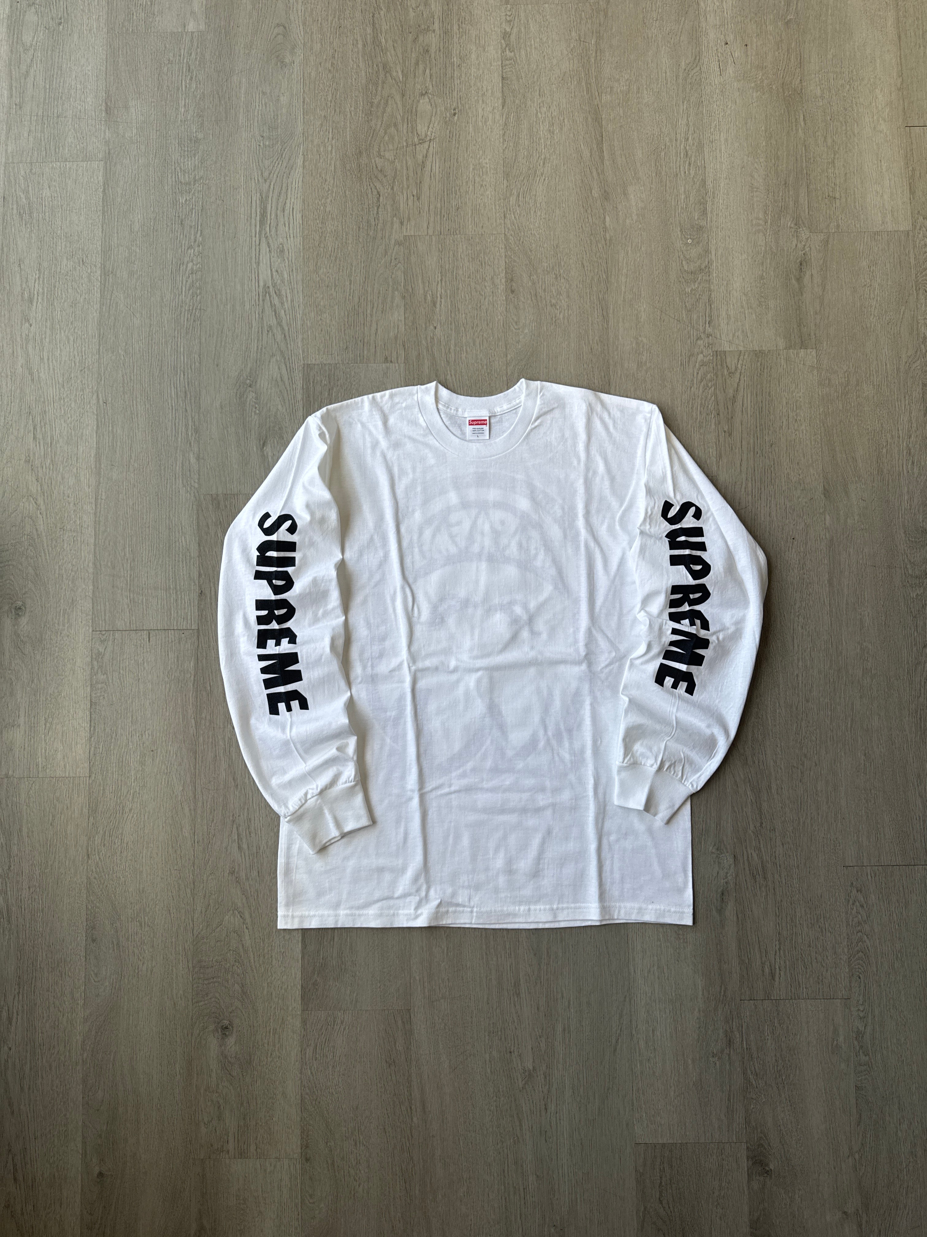 Supreme Spitfire Bighead Long Sleeve White Tee