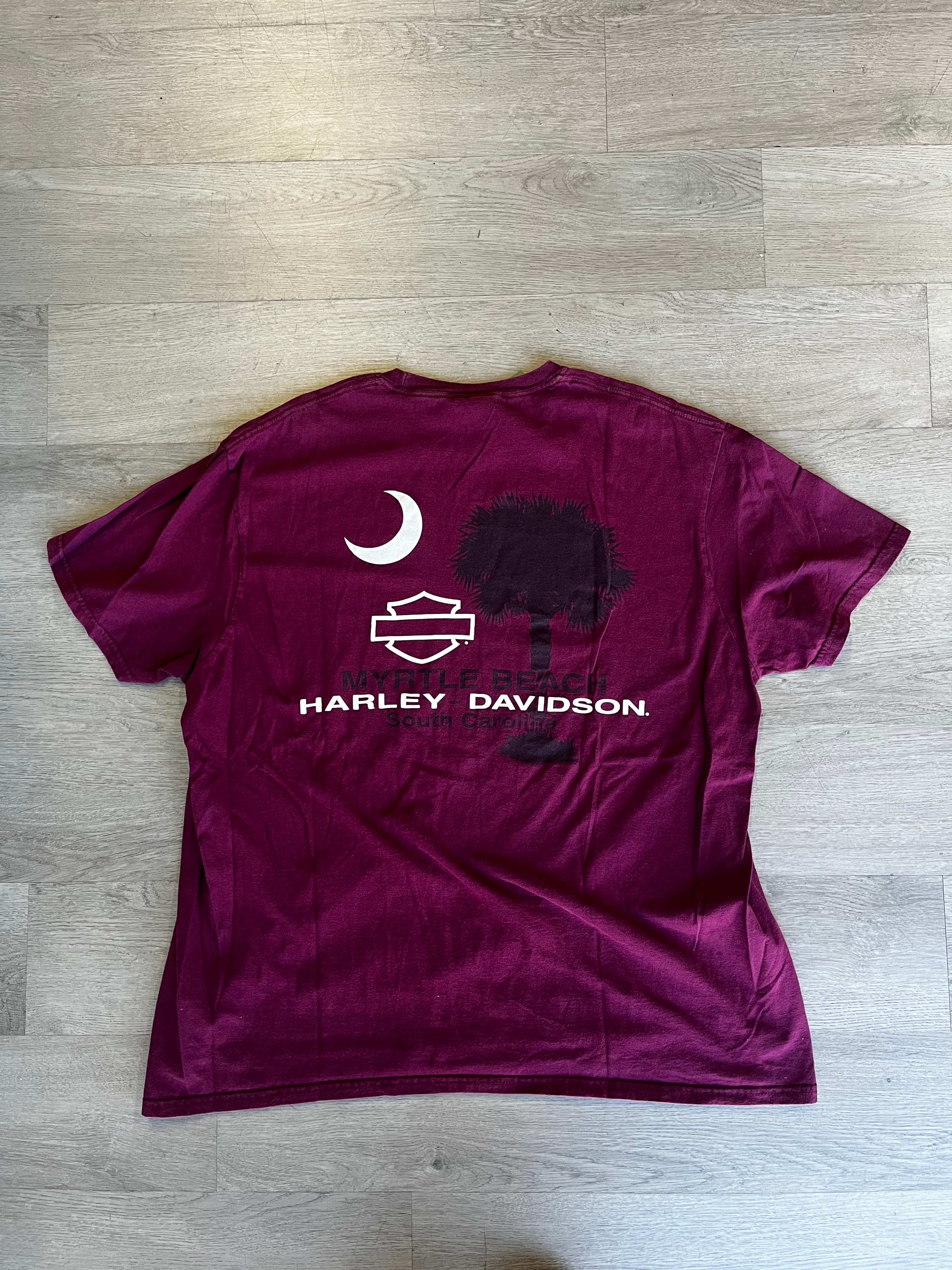 Harley Davidson South Carolina Biker Tee