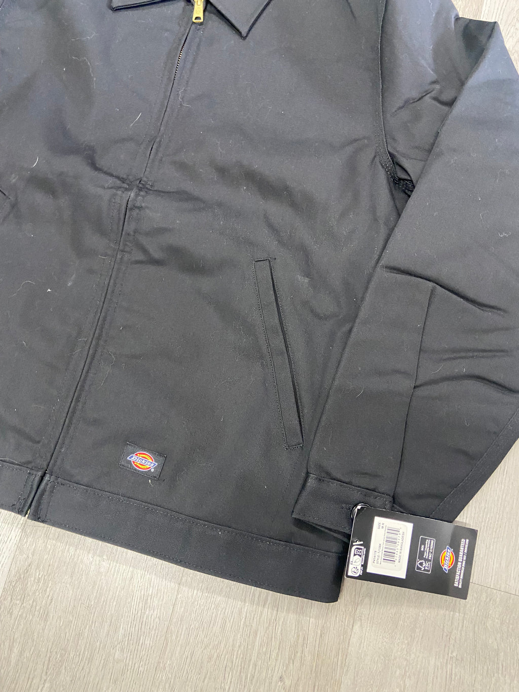 Black Dickies Eisenhower Workwear Jacket