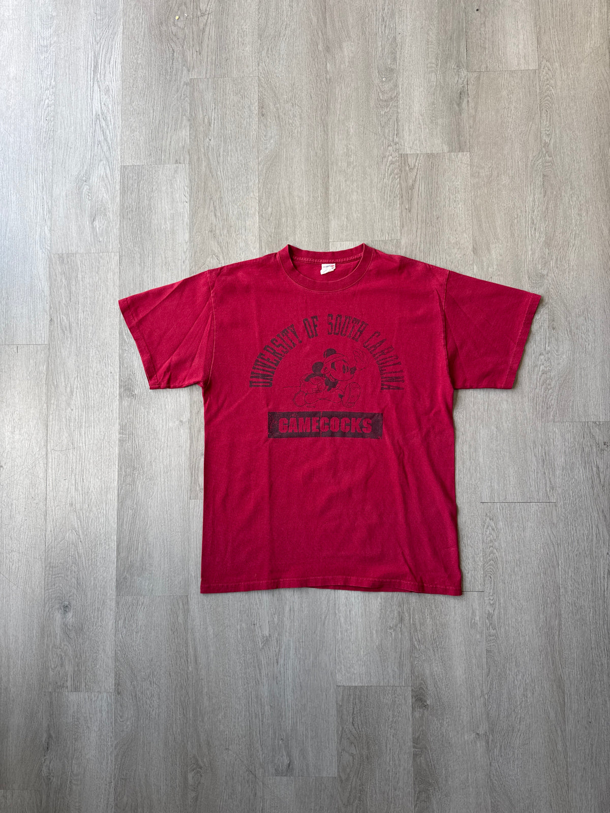 Vintage Mickey Mouse University Of South Carolina Gamecocks Tee