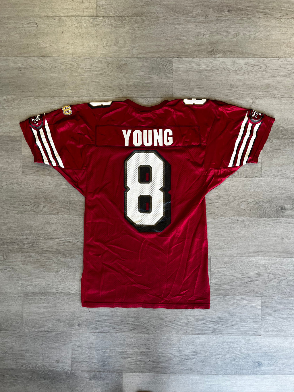 Vintage 1990s Wilson San Francisco 49ers Steve Young #8 Jersey