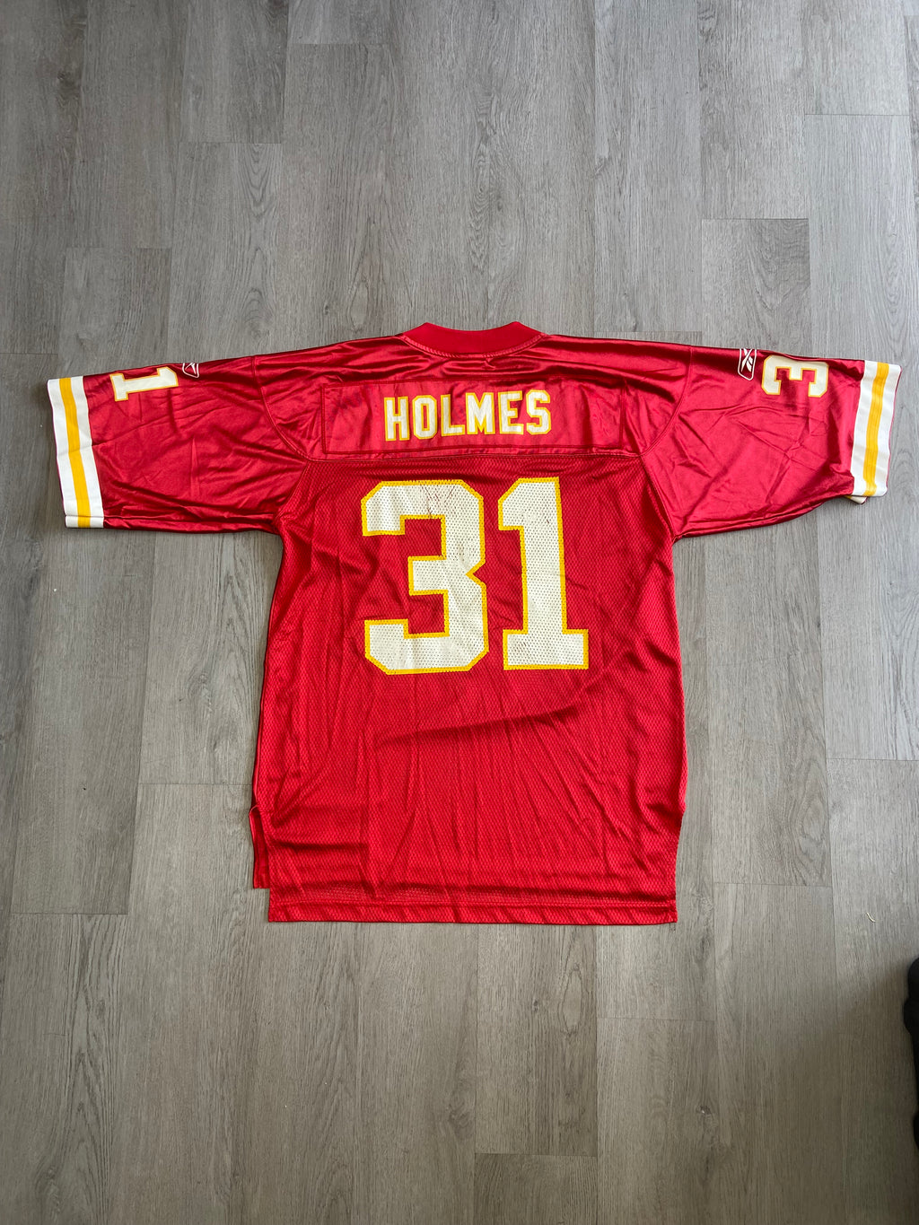 Vintage Reebok NFL Kansas City Chiefs Priest Holmes Jersey