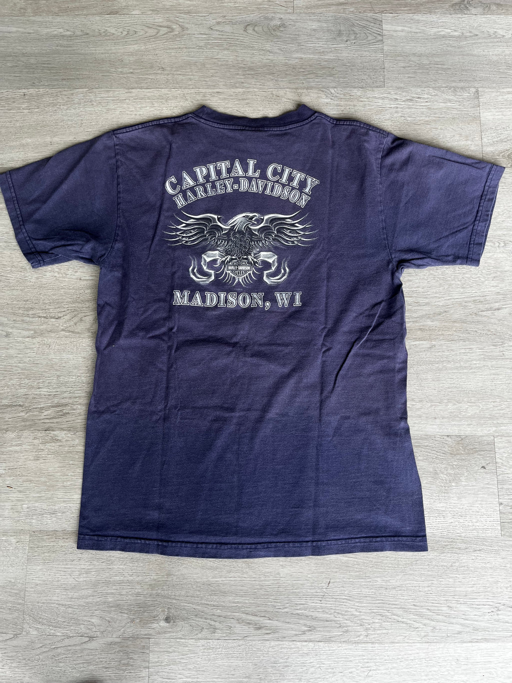 Vintage Harley Davidson Motorcycle Tee