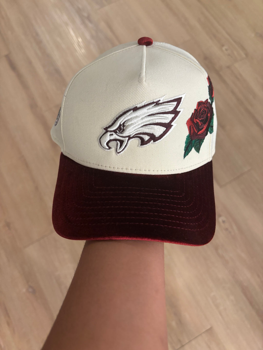 Philadelphia Eagles New Era 9FORTY A-Frame SnapBack