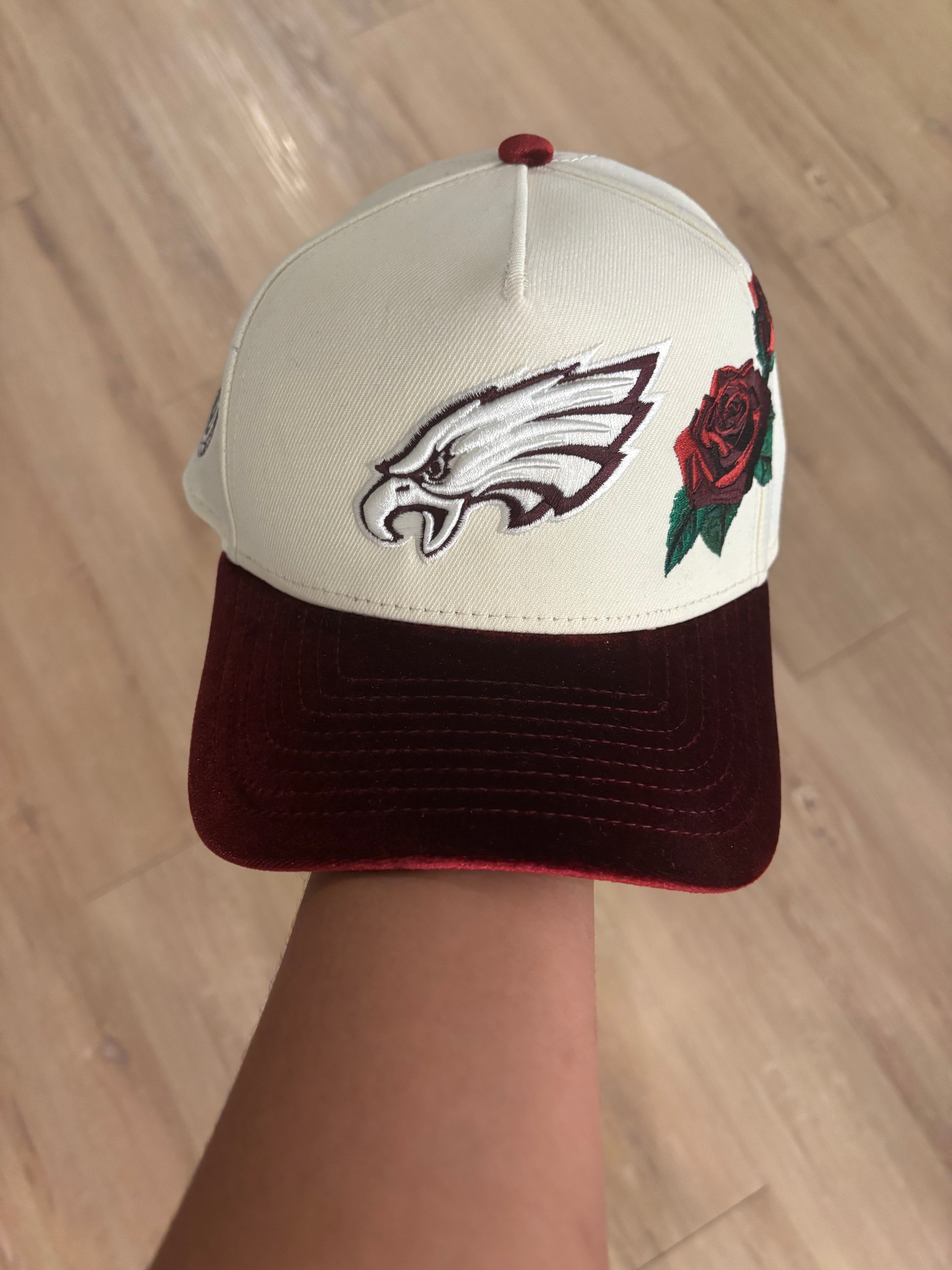 Philadelphia Eagles New Era 9FORTY A-Frame SnapBack