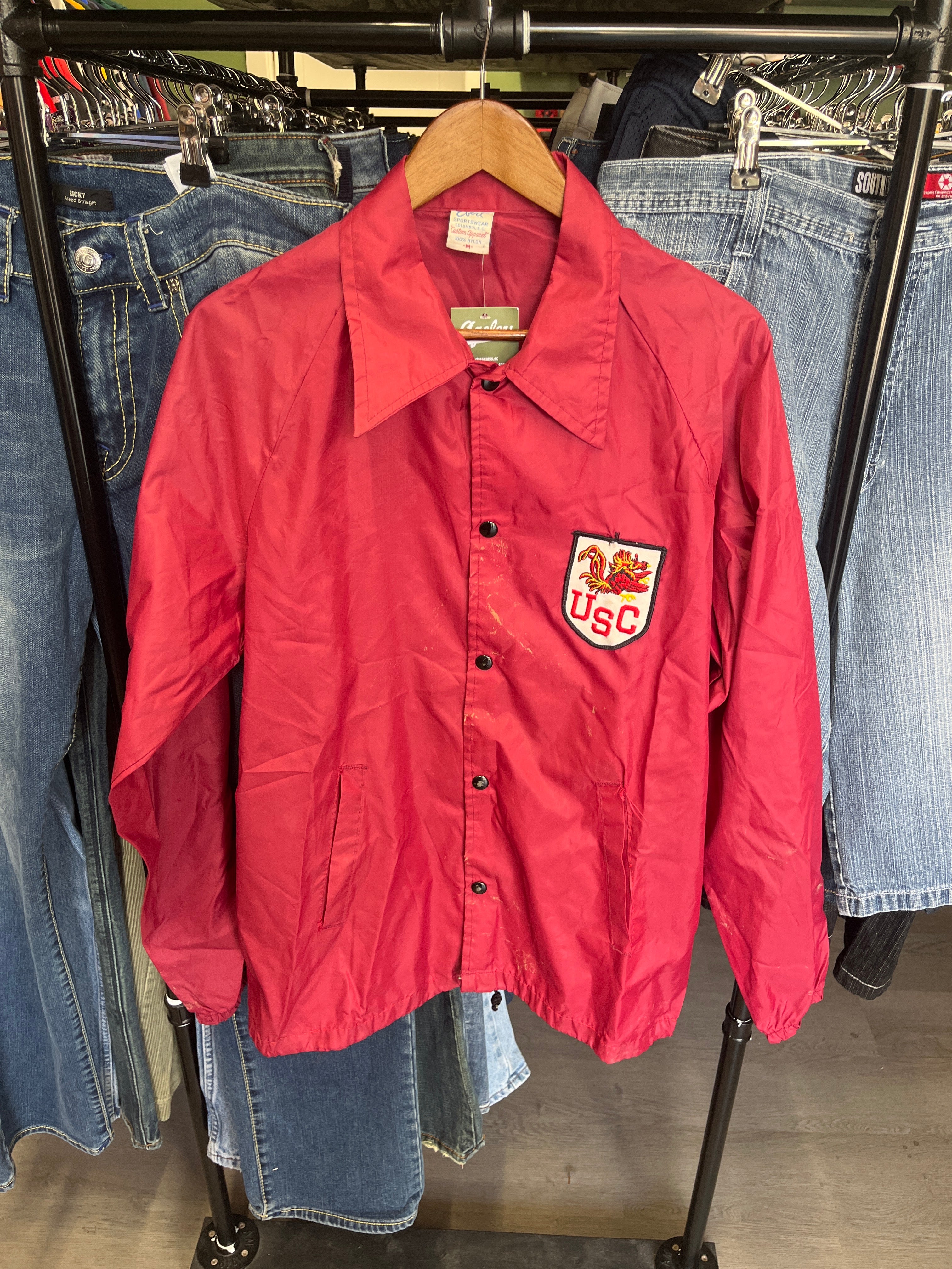 Vintage USC Windbreaker Jacket