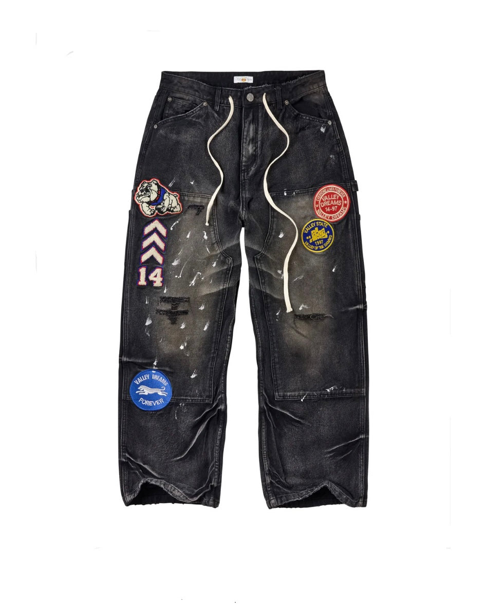 Vale Paradise Painters Double Knee Jeans Pants Lives Valley Forever