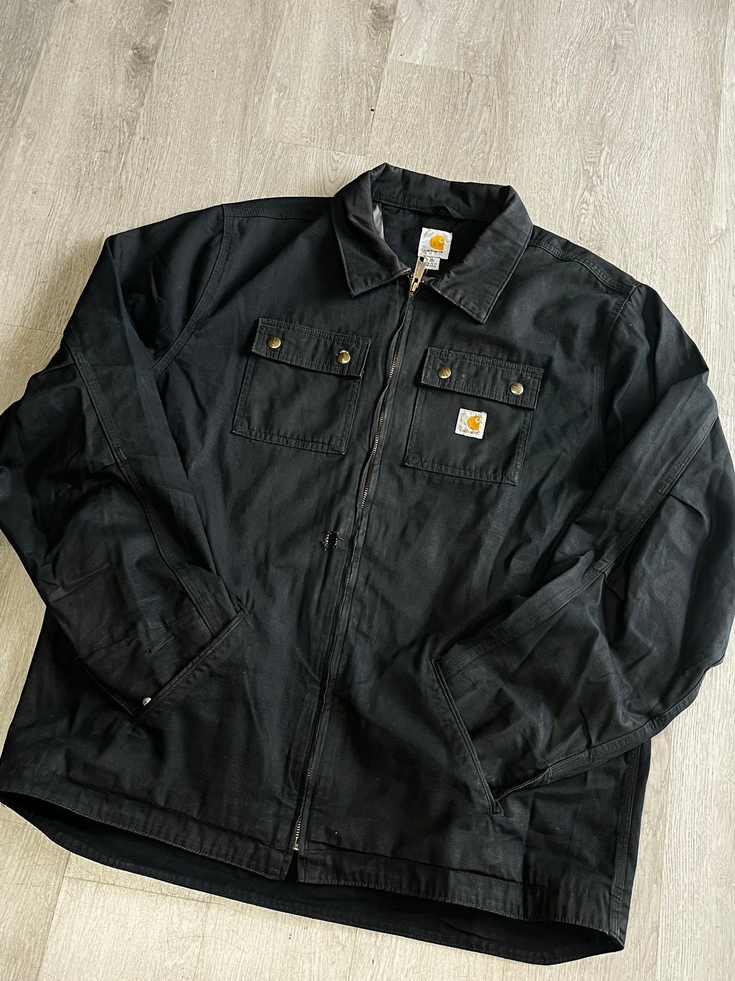 Carhartt Ripstock Canvas Flint Chore Utility Jacket