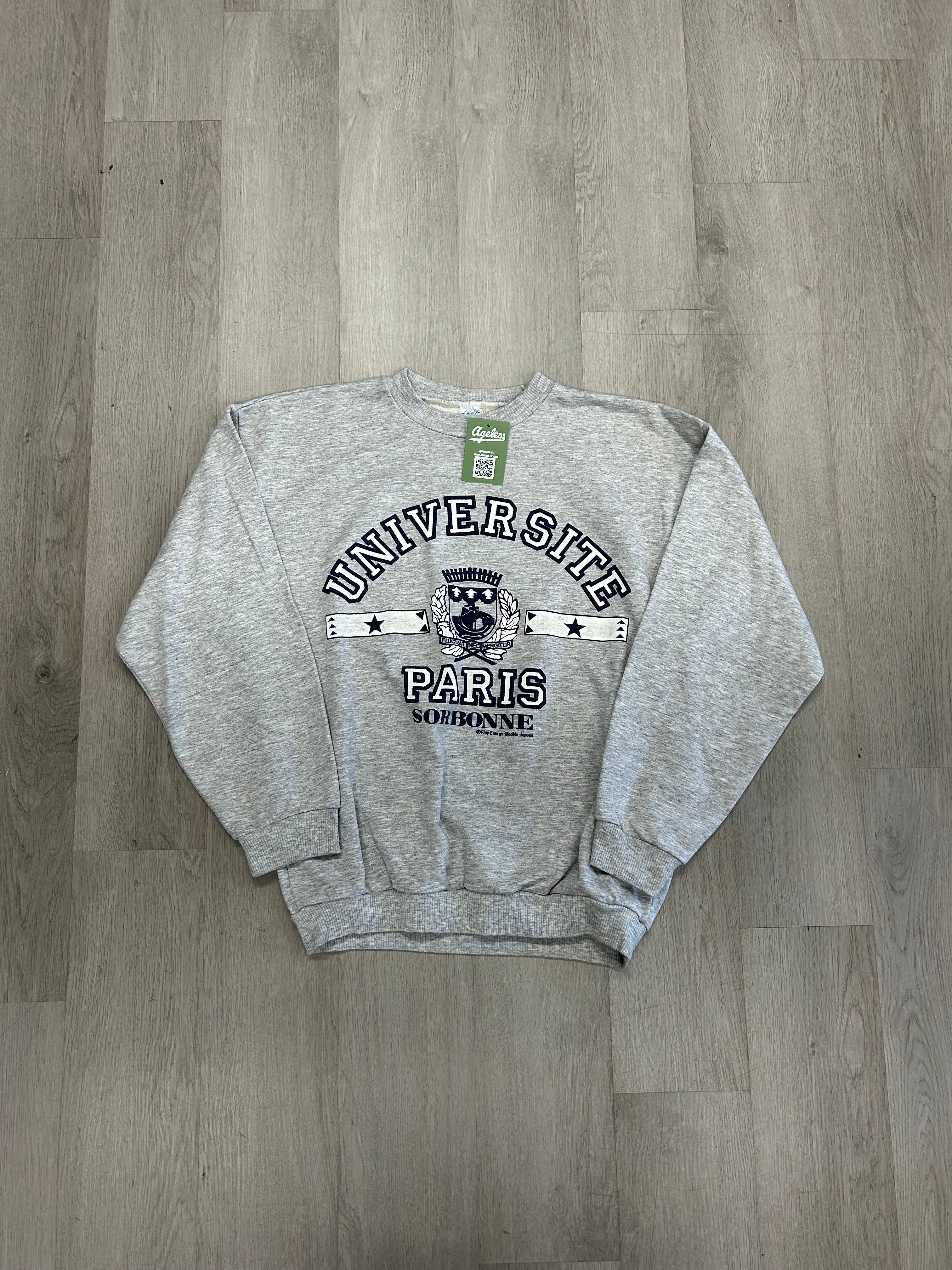 Vintage Université Paris-Sorbonne Crewneck