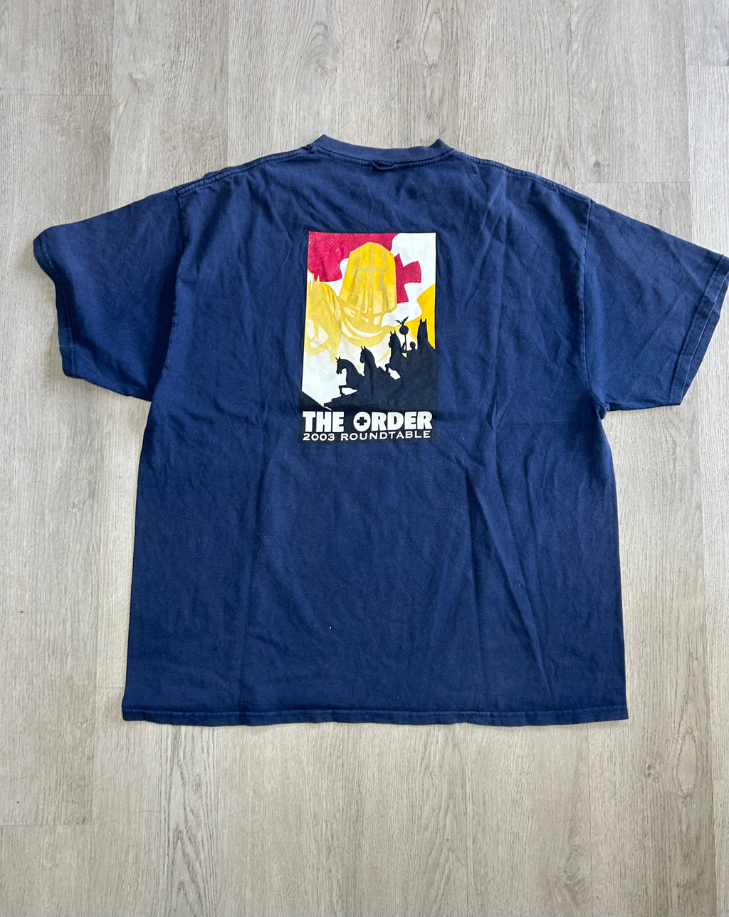 Navy Round Table The Order Tee