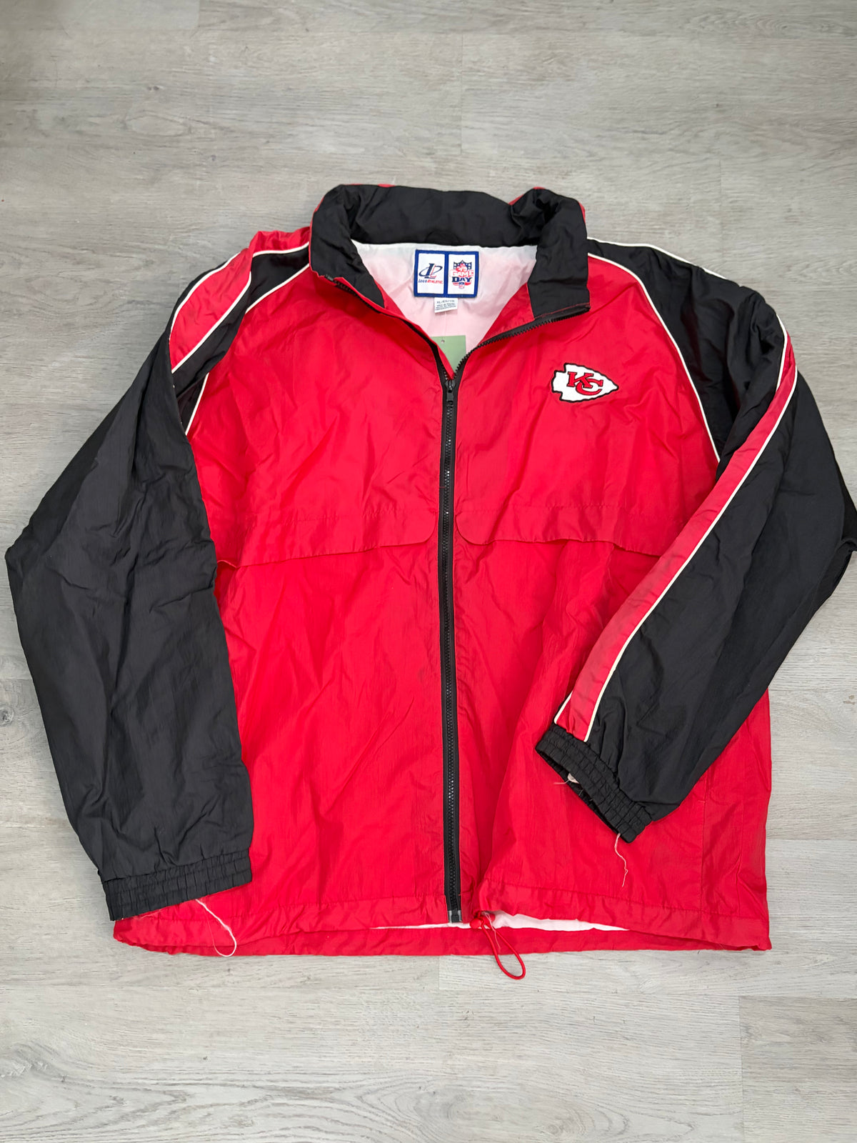 Vintage NFL Kansas City Chiefs Windbreaker Jacket