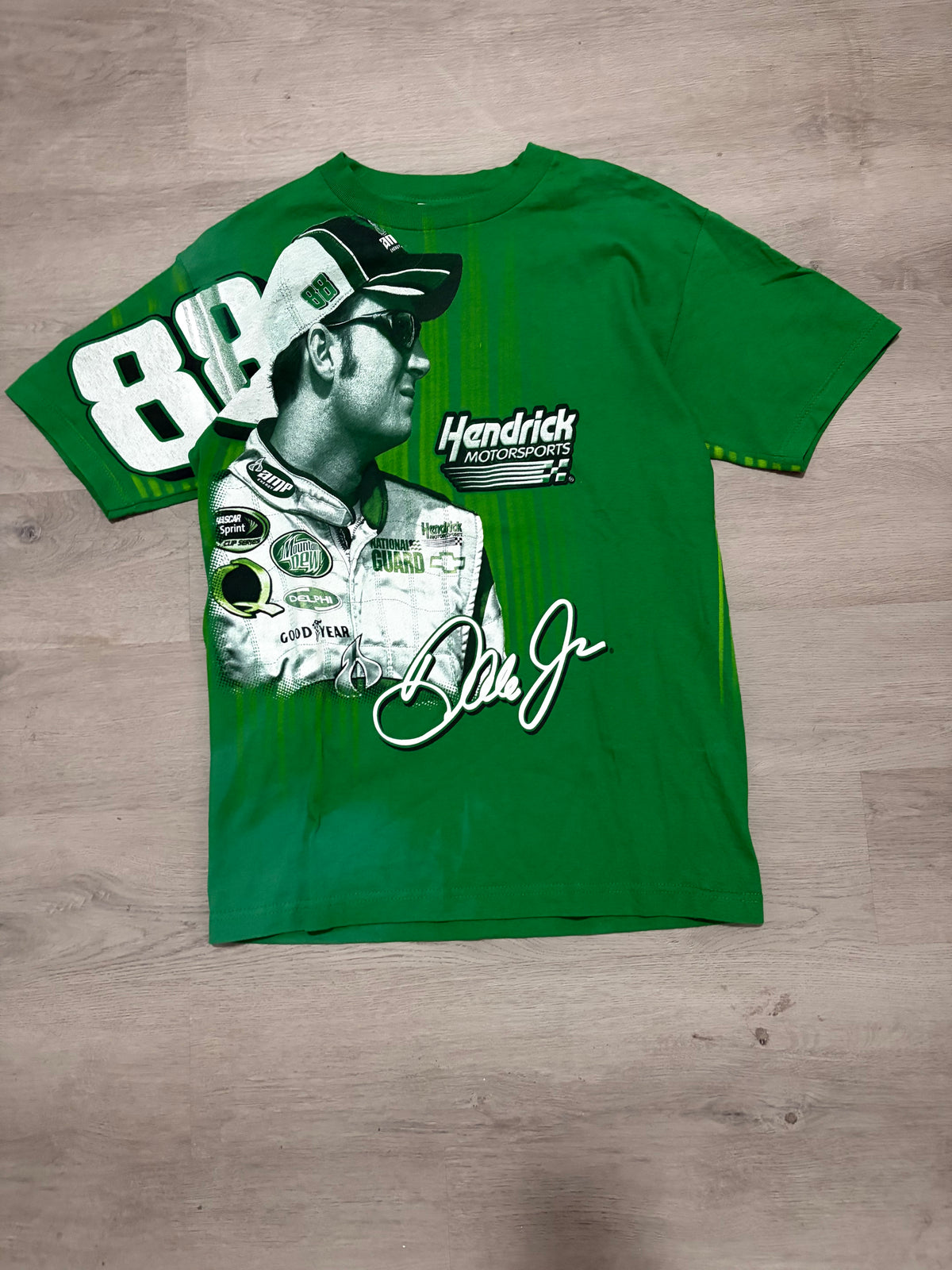 Vintage NASCAR Dale Earnhardt Jr #88 Mountain Dew Tee