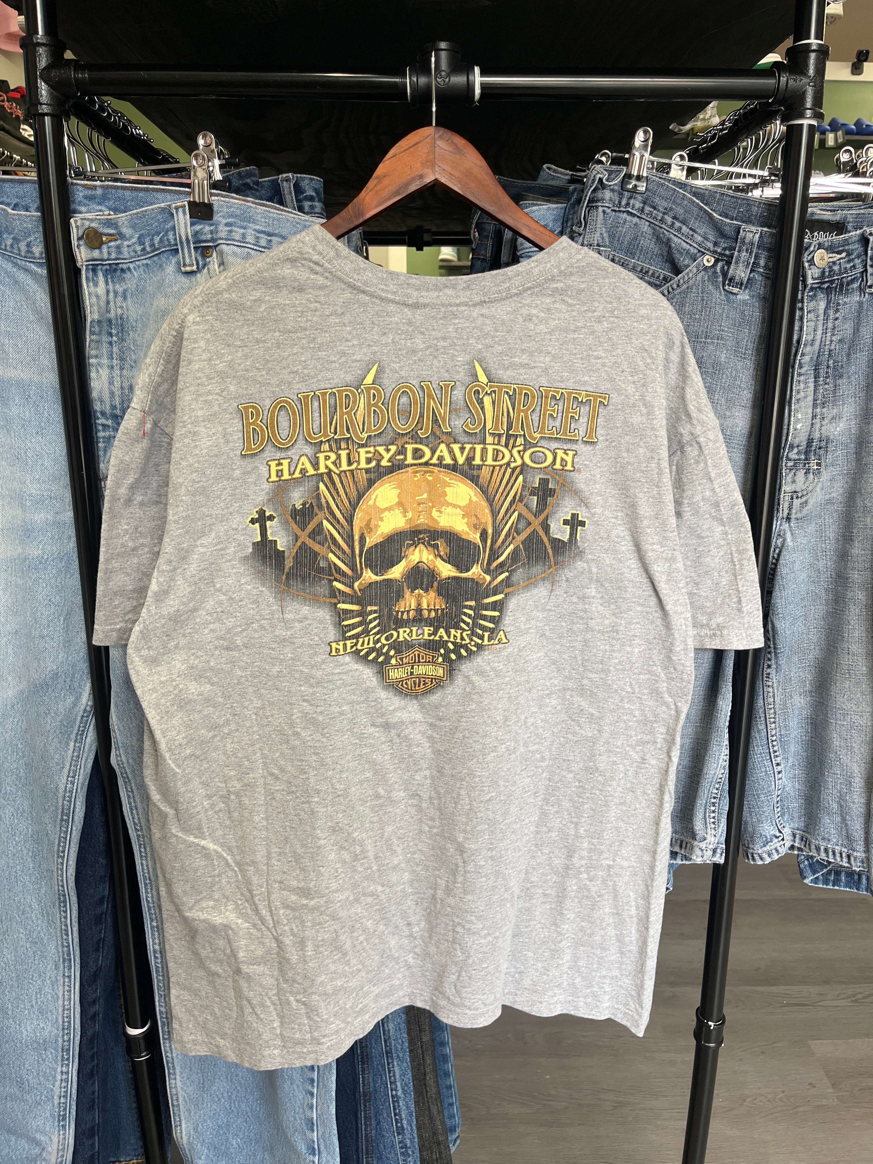 Vintage Harley Davidson New Orleans Louisiana Tee