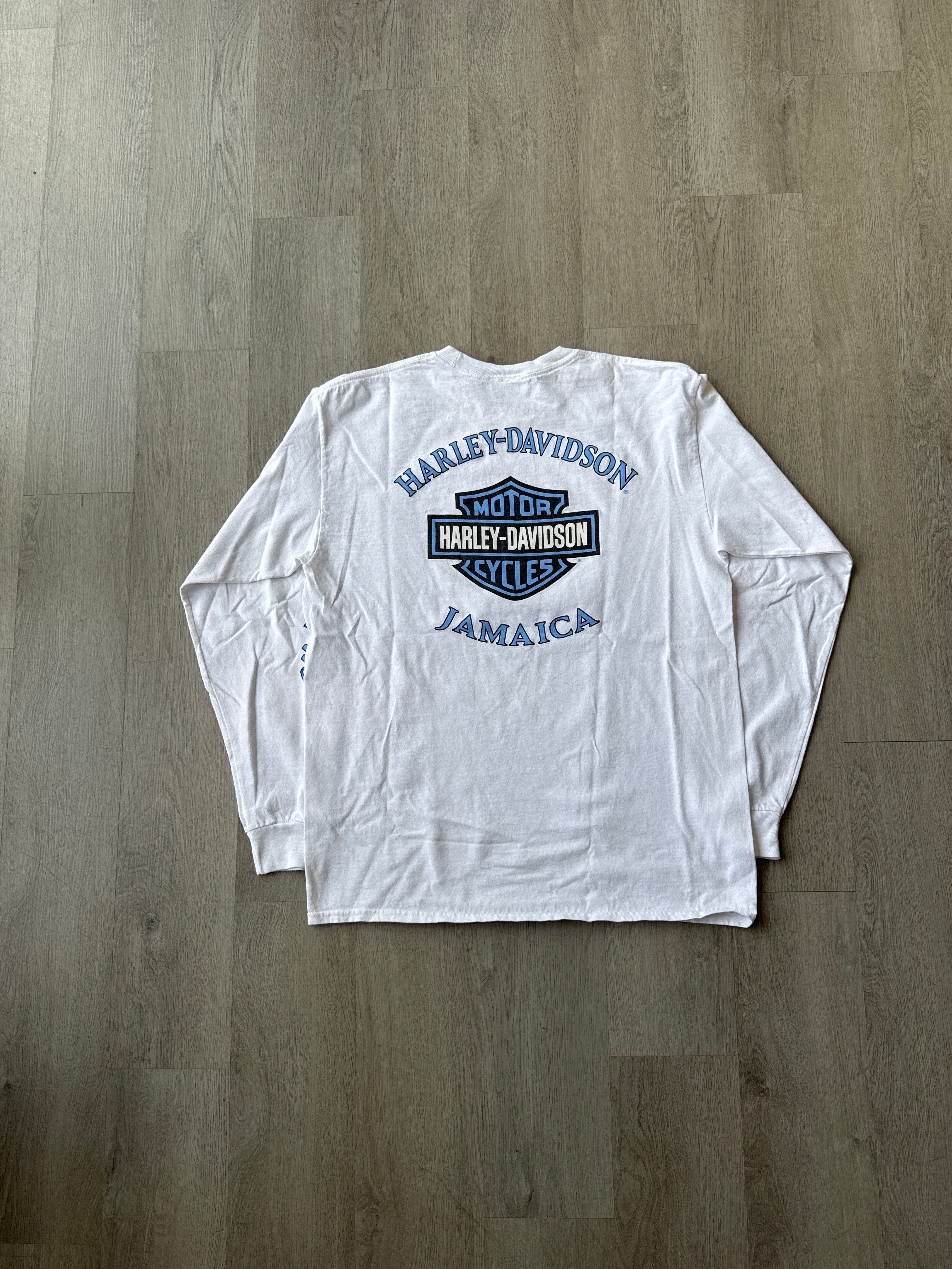 Vintage Harley Davidson Jamaica Long Sleeeve
