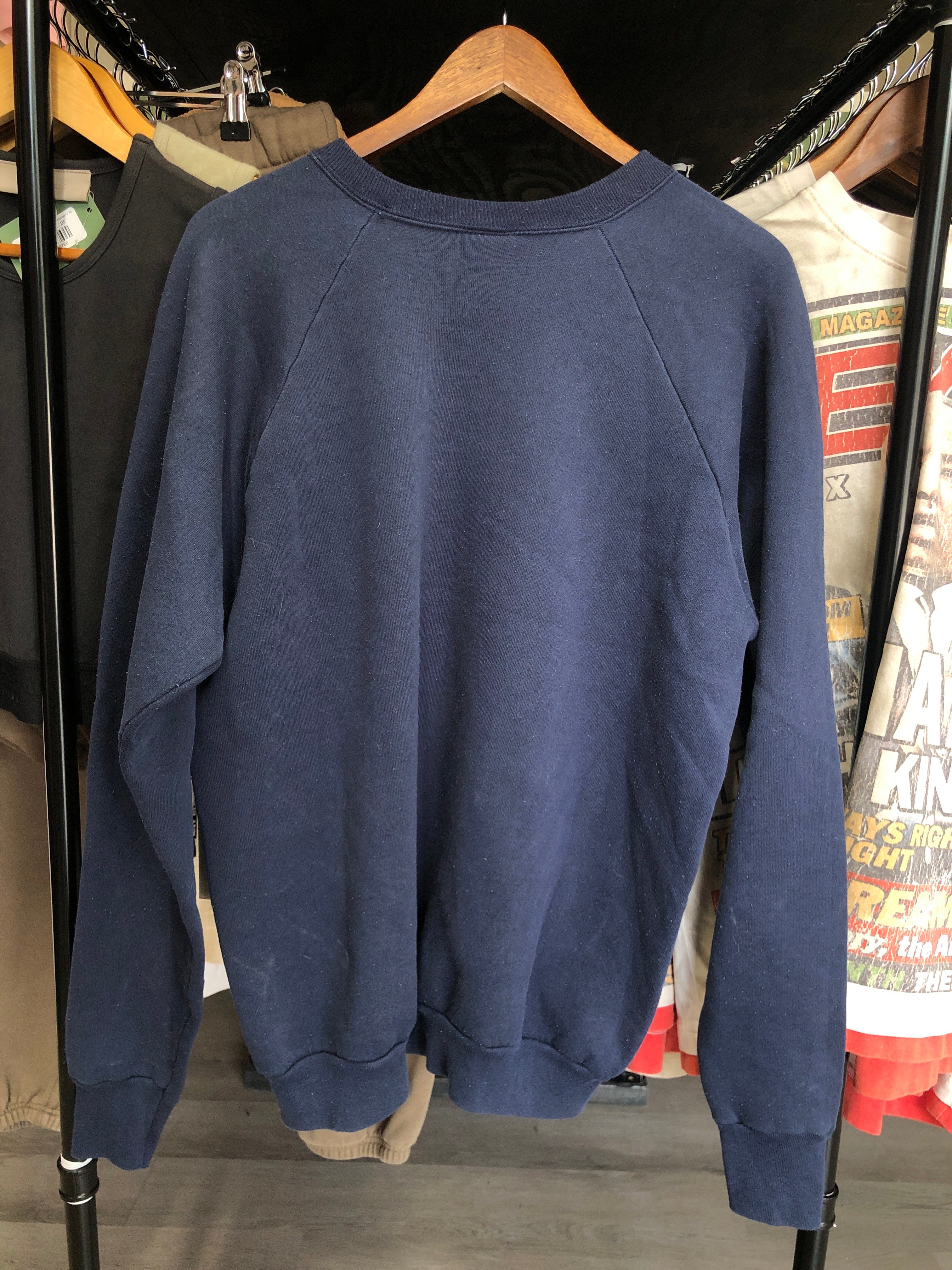 Vintage Orlon Dupoint Blue Sweatshirt