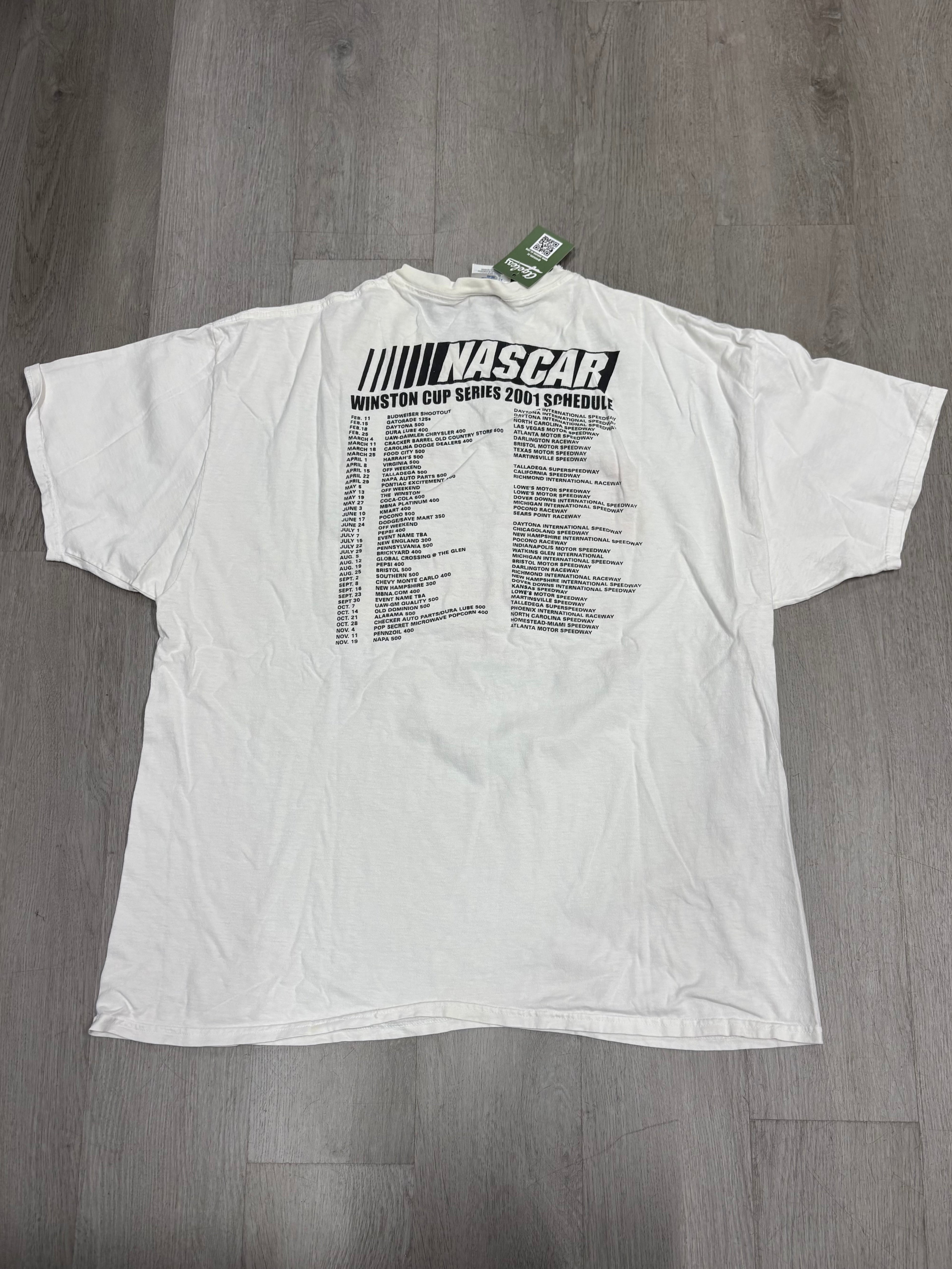 Vintage 2001 NASCAR Winston Cup Series Kmart 400 Weekend Tee